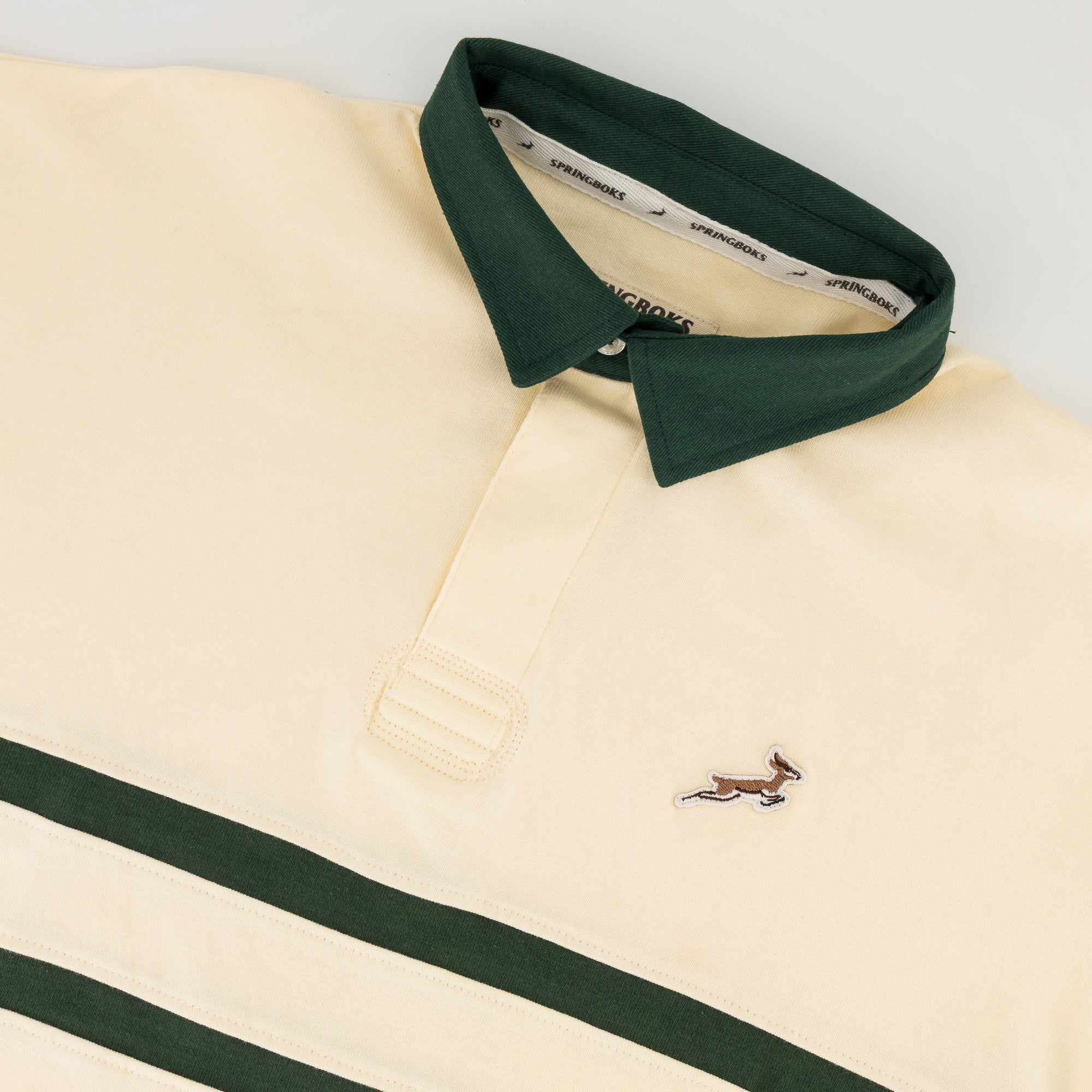 Springboks Twill Hoop SS Crop Rugby Jersey-Sugar Sizzle