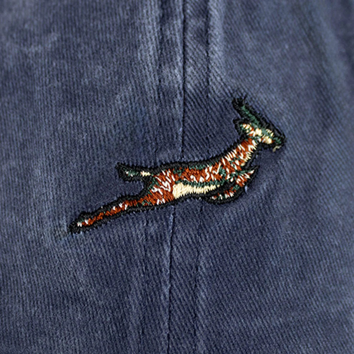 Springboks Winter Pop Badge Dad Cap-Navy