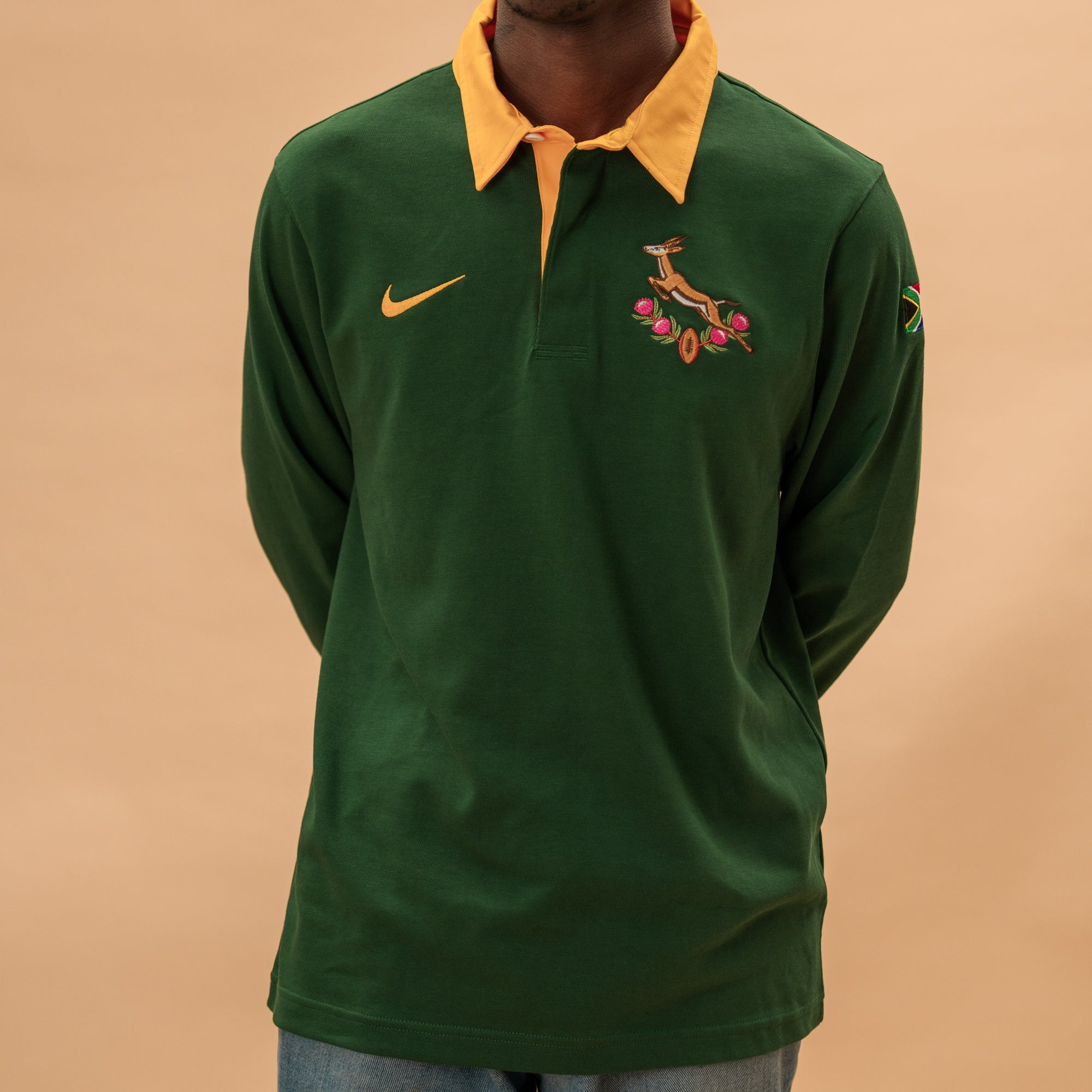 Springboks Men's Nike LS Rugby Home