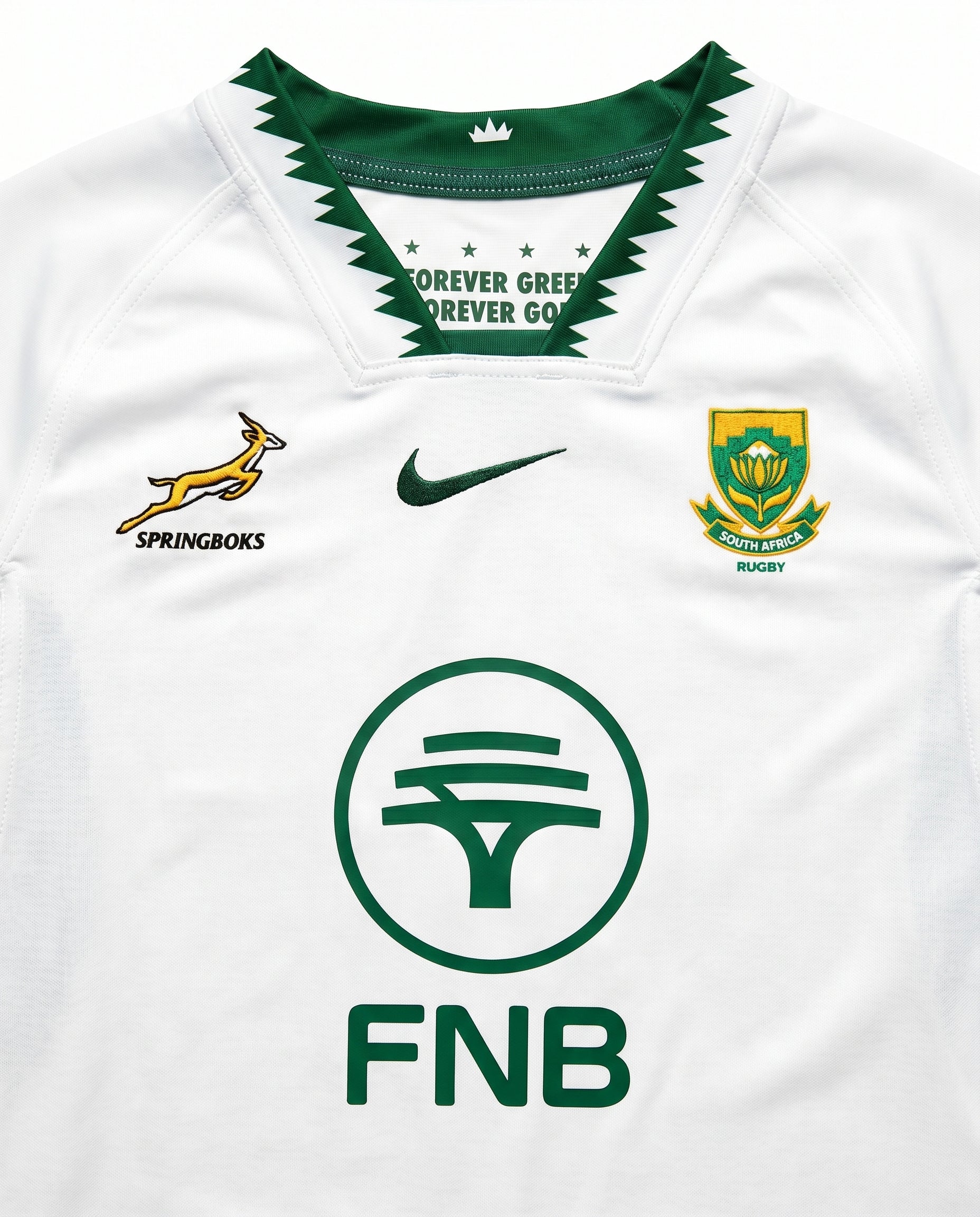Springboks Nike Little Kids Stadium Away Kit White