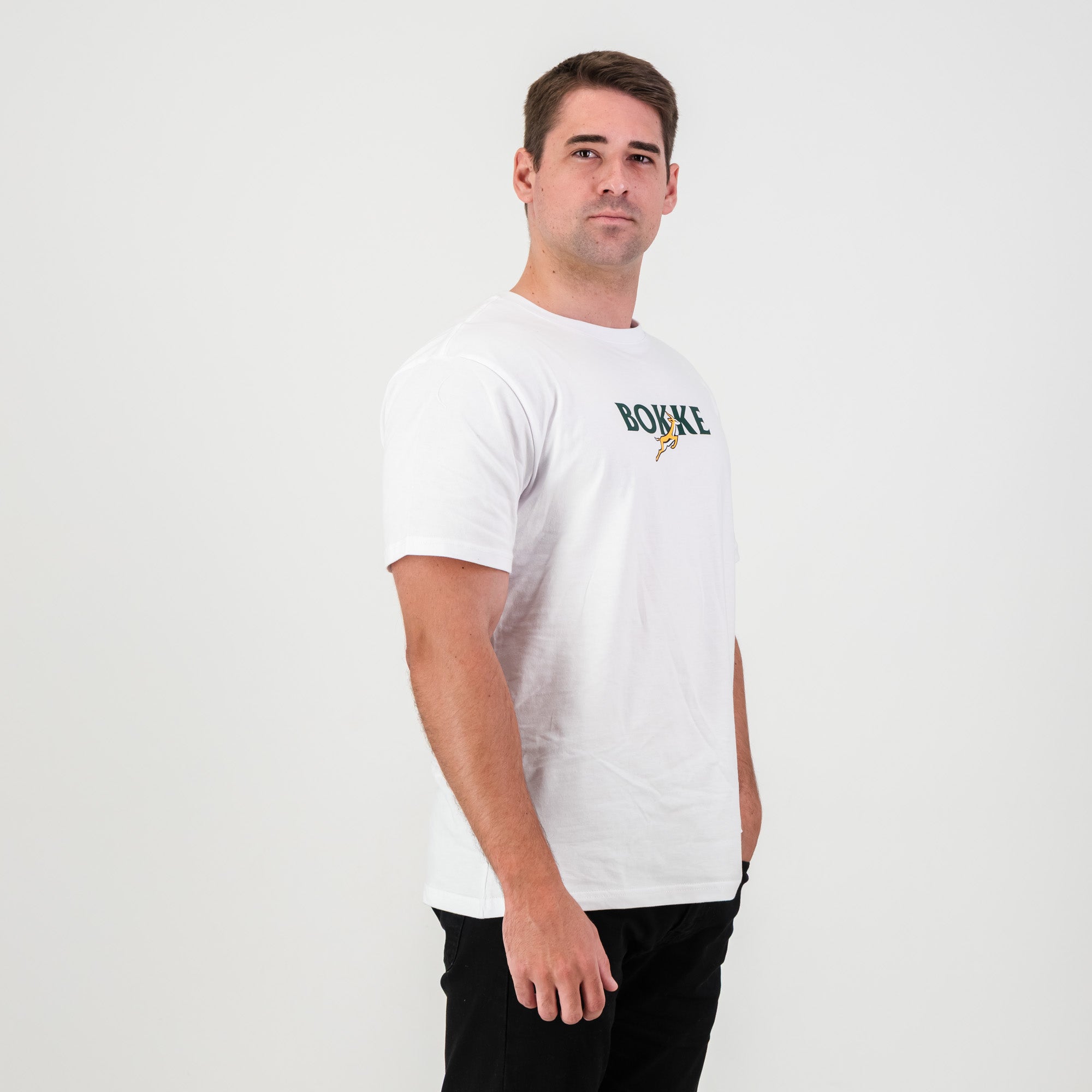 Springboks WL Bokke Regular Tee V1-White