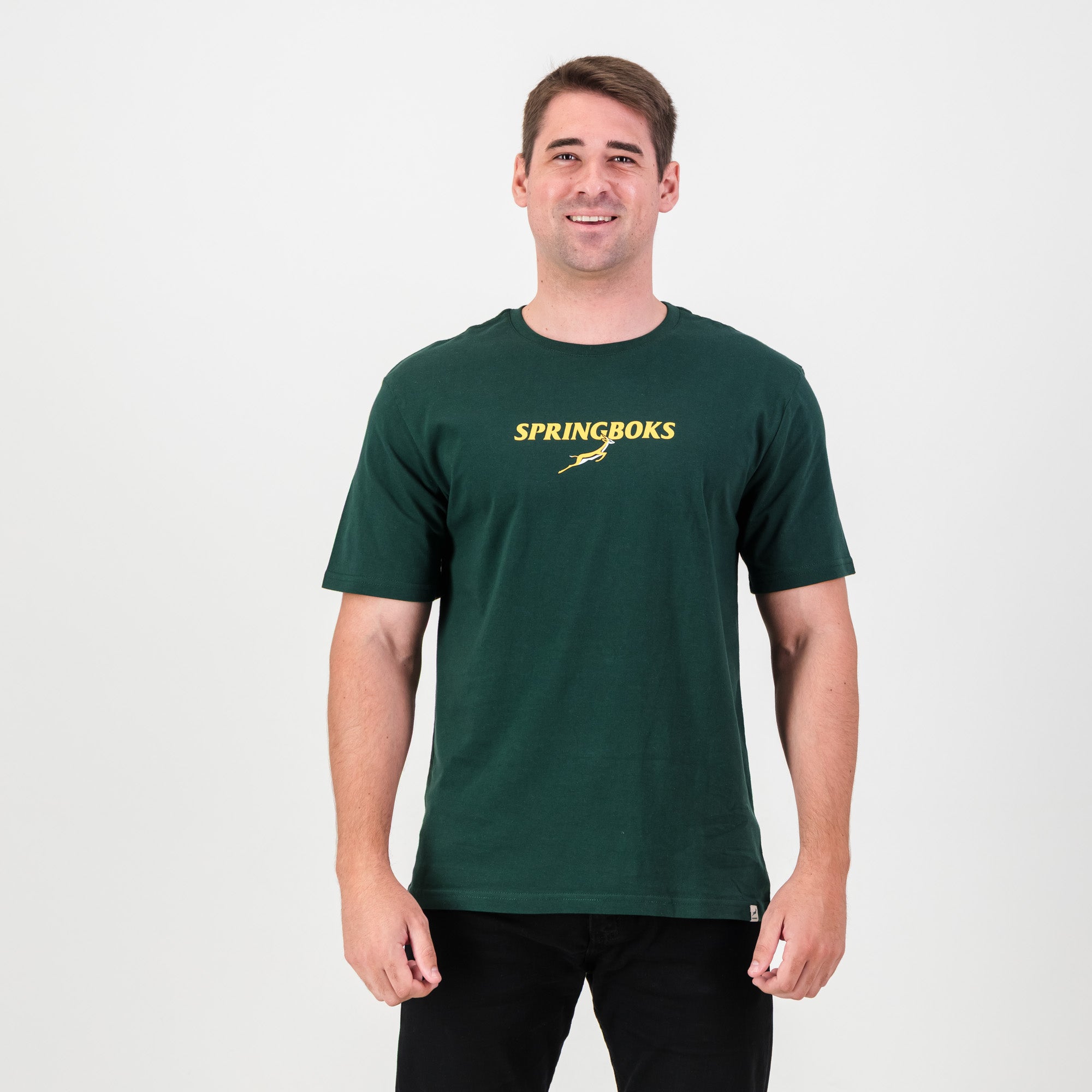 Springboks Bokkie Regular Tee V1-OS Green