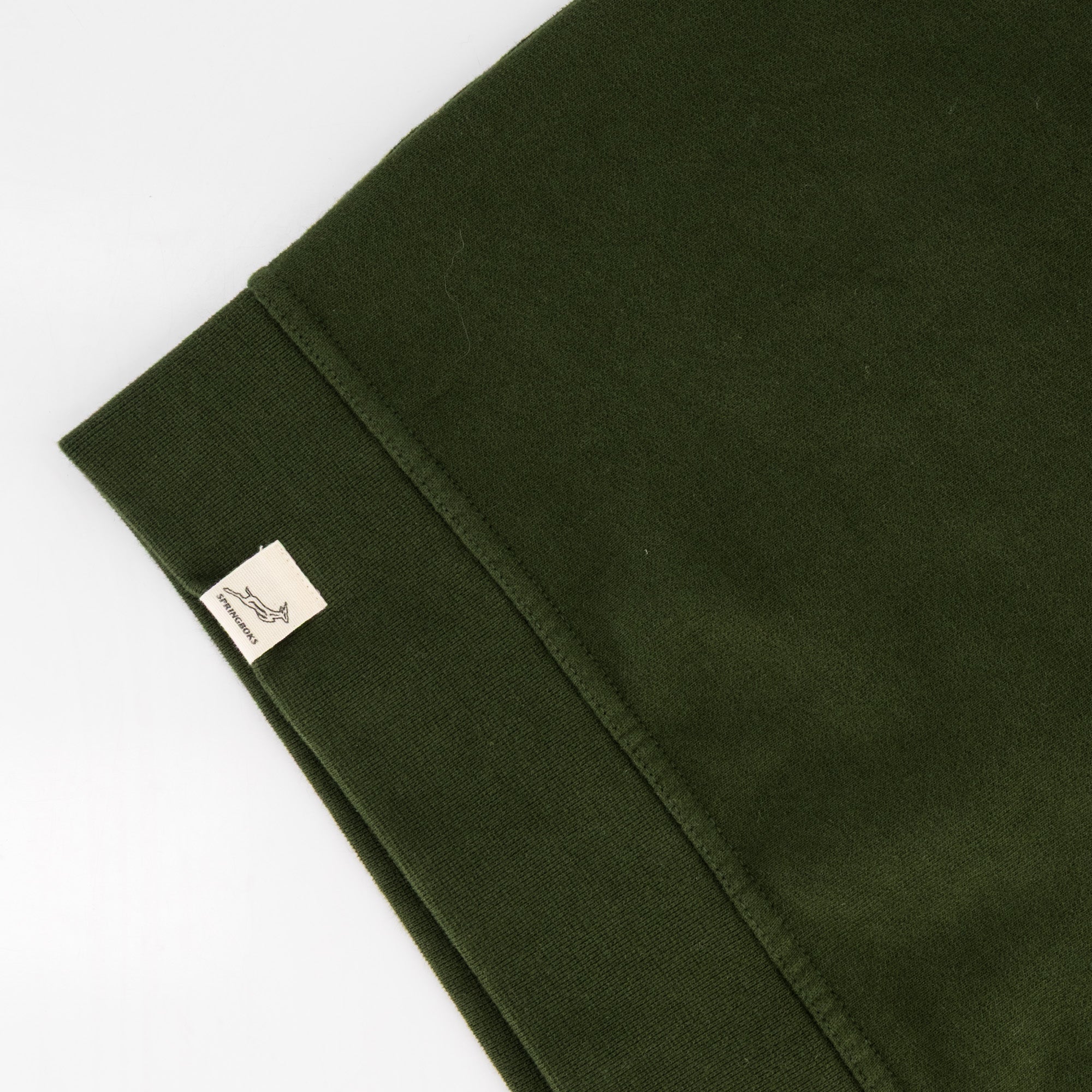Springboks HS Small logo Crew Sweat - Military Olive