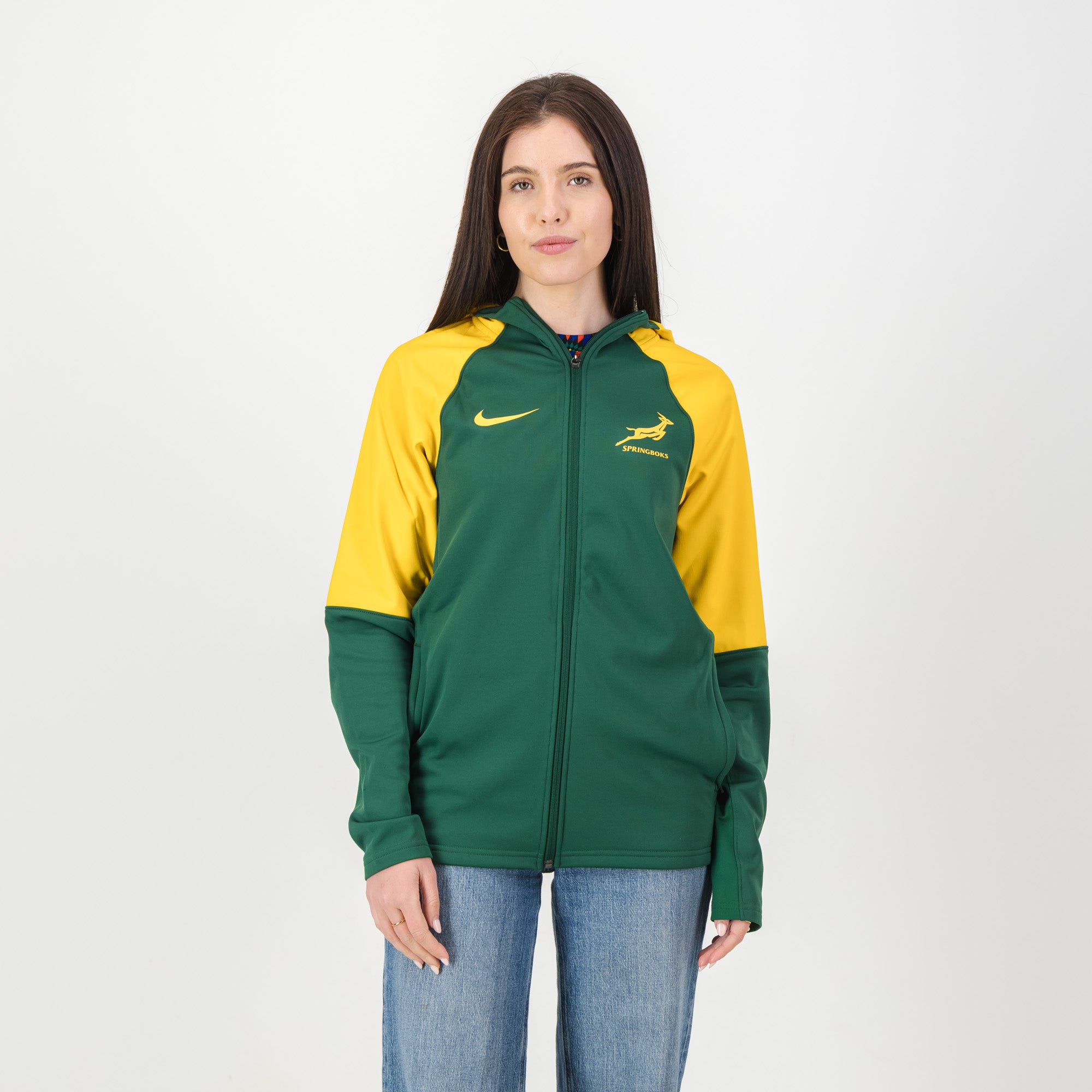 Spr Mnk Trn Hood Fz-SB Green
