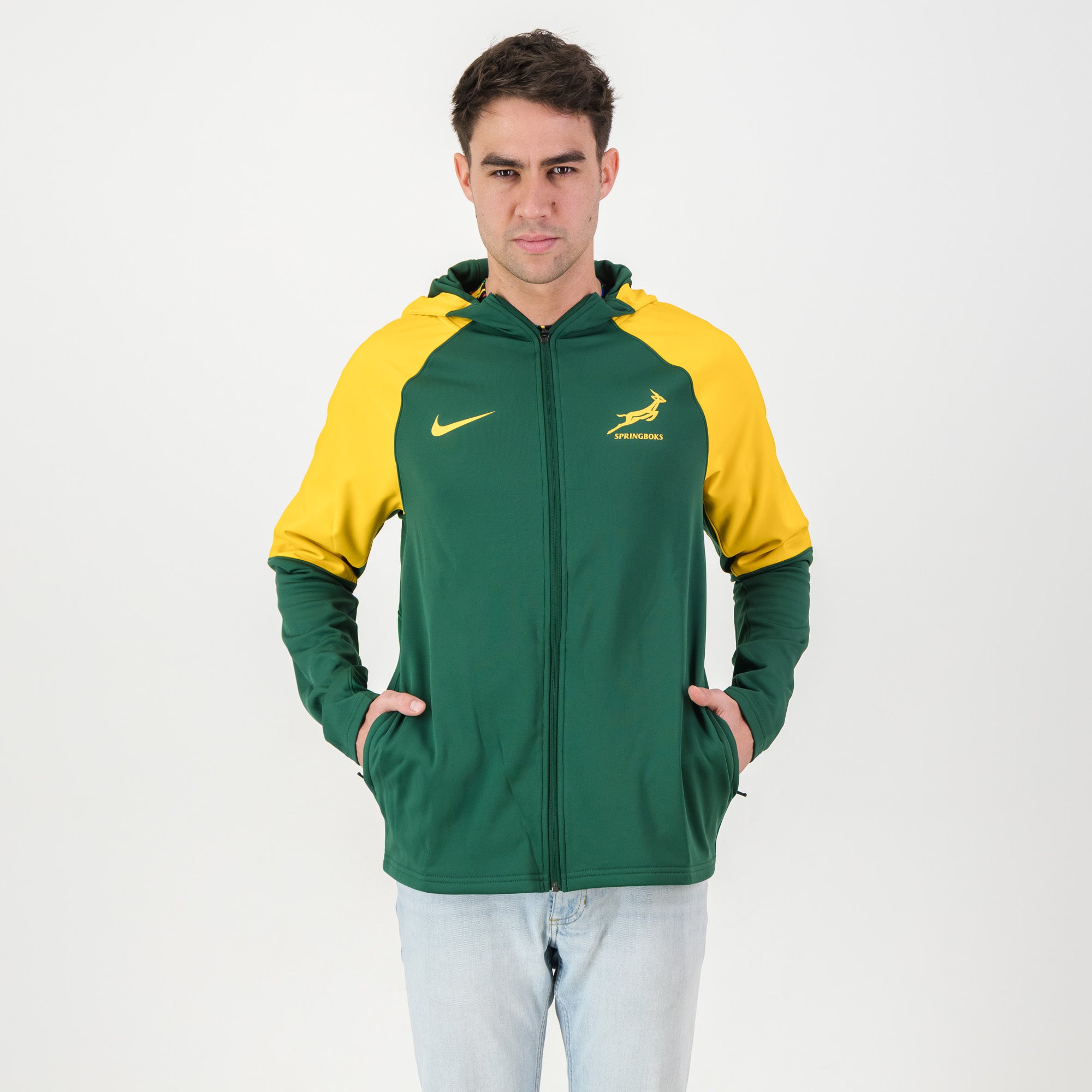 Spr Mnk Trn Hood Fz-SB Green