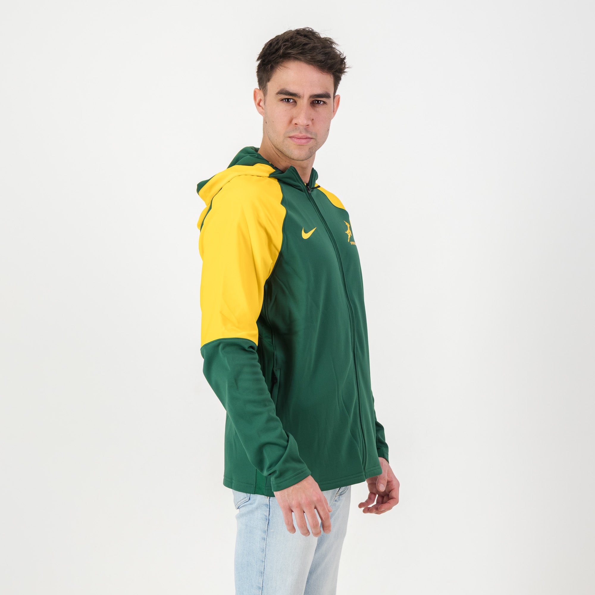 Spr Mnk Trn Hood Fz-SB Green