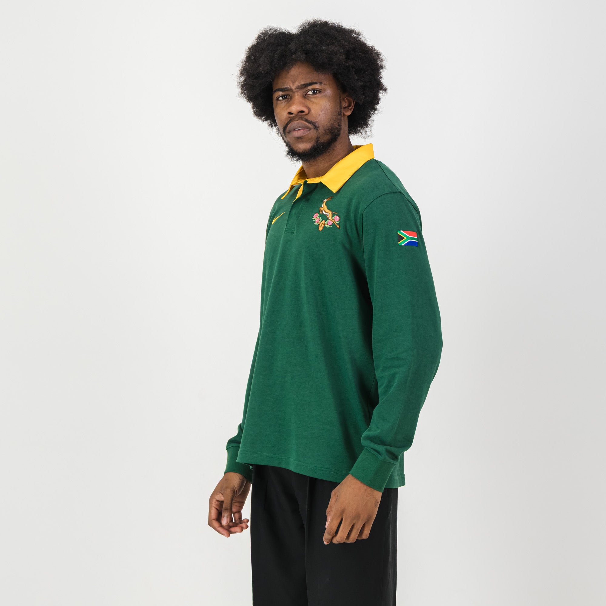Springboks Men's Nike LS Rugby Home