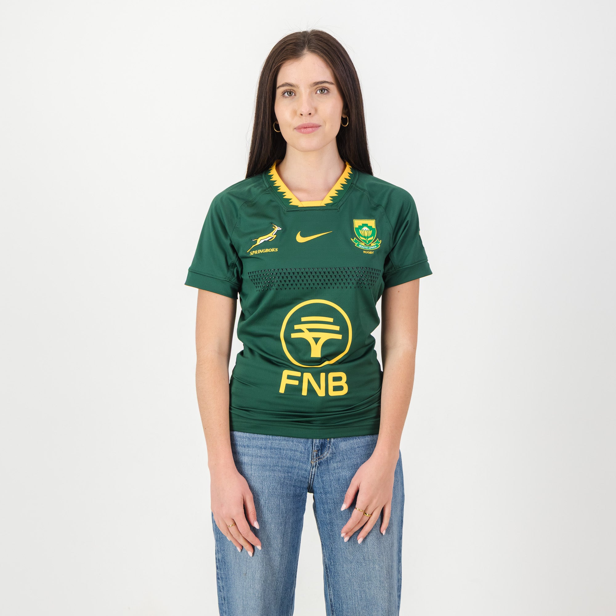 Springboks Men's Nike Match Replica SS Jersey Home