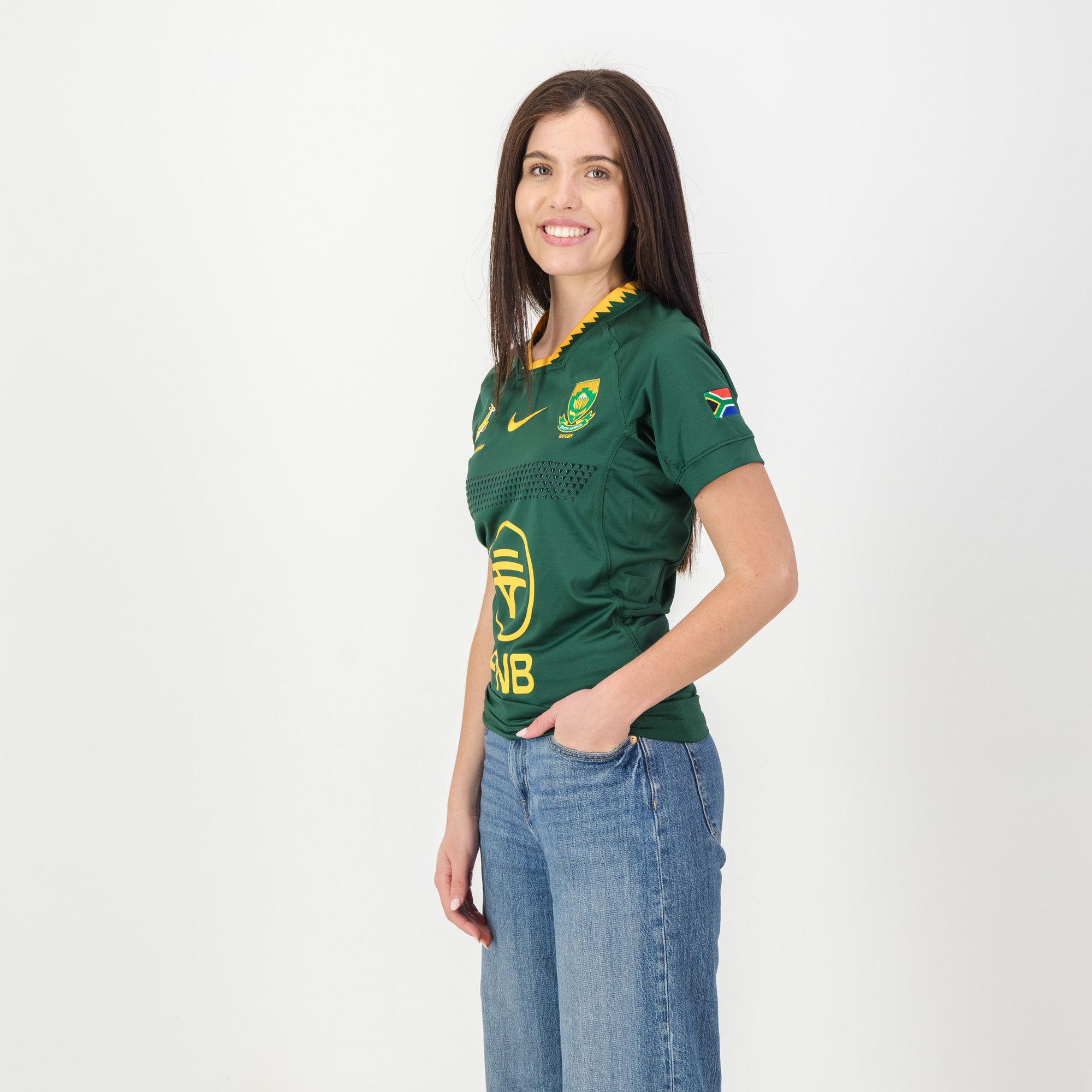 Springboks Men's Nike Match Replica SS Jersey Home