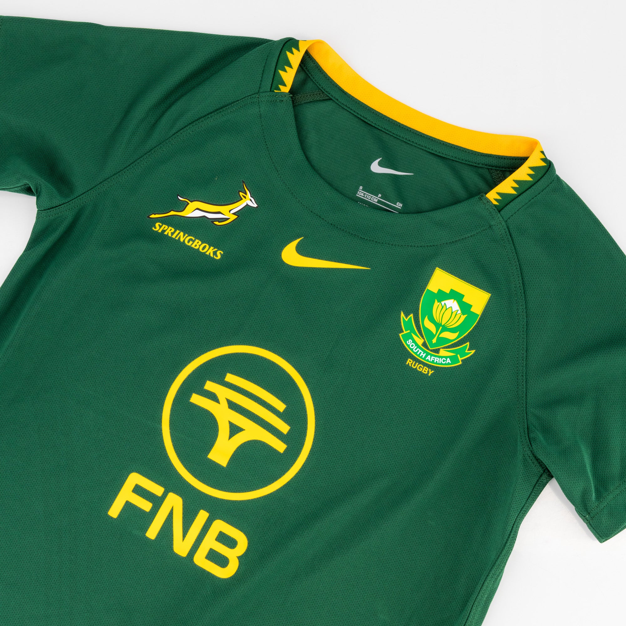 Springboks Little Kids' Nike Stadium Kit Home