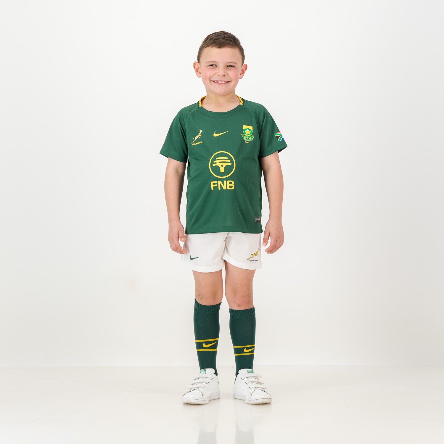 Springboks Little Kids' Nike Stadium Kit Home