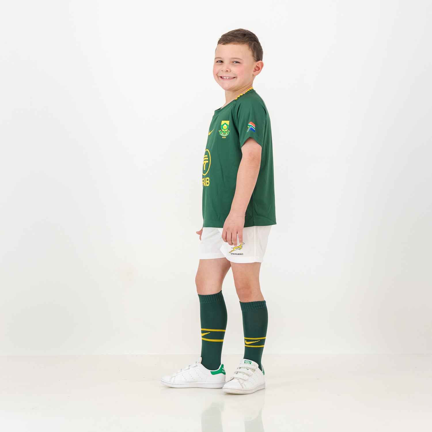 Springboks Little Kids' Nike Stadium Kit Home