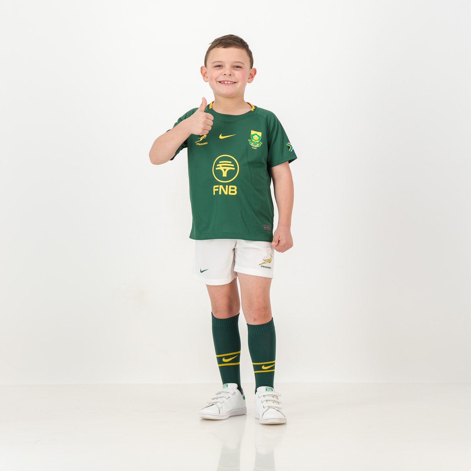 Springboks Little Kids' Nike Stadium Kit Home
