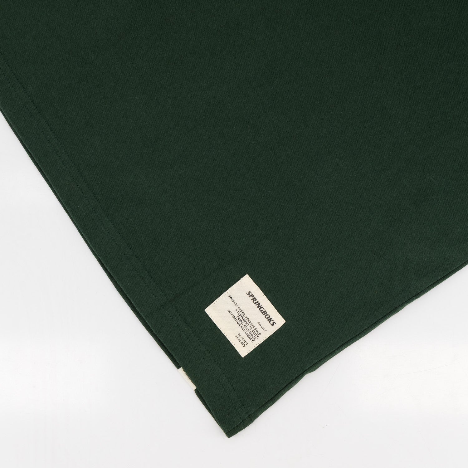 Springboks Pop Badge Boxy Crew Tee - OS Green