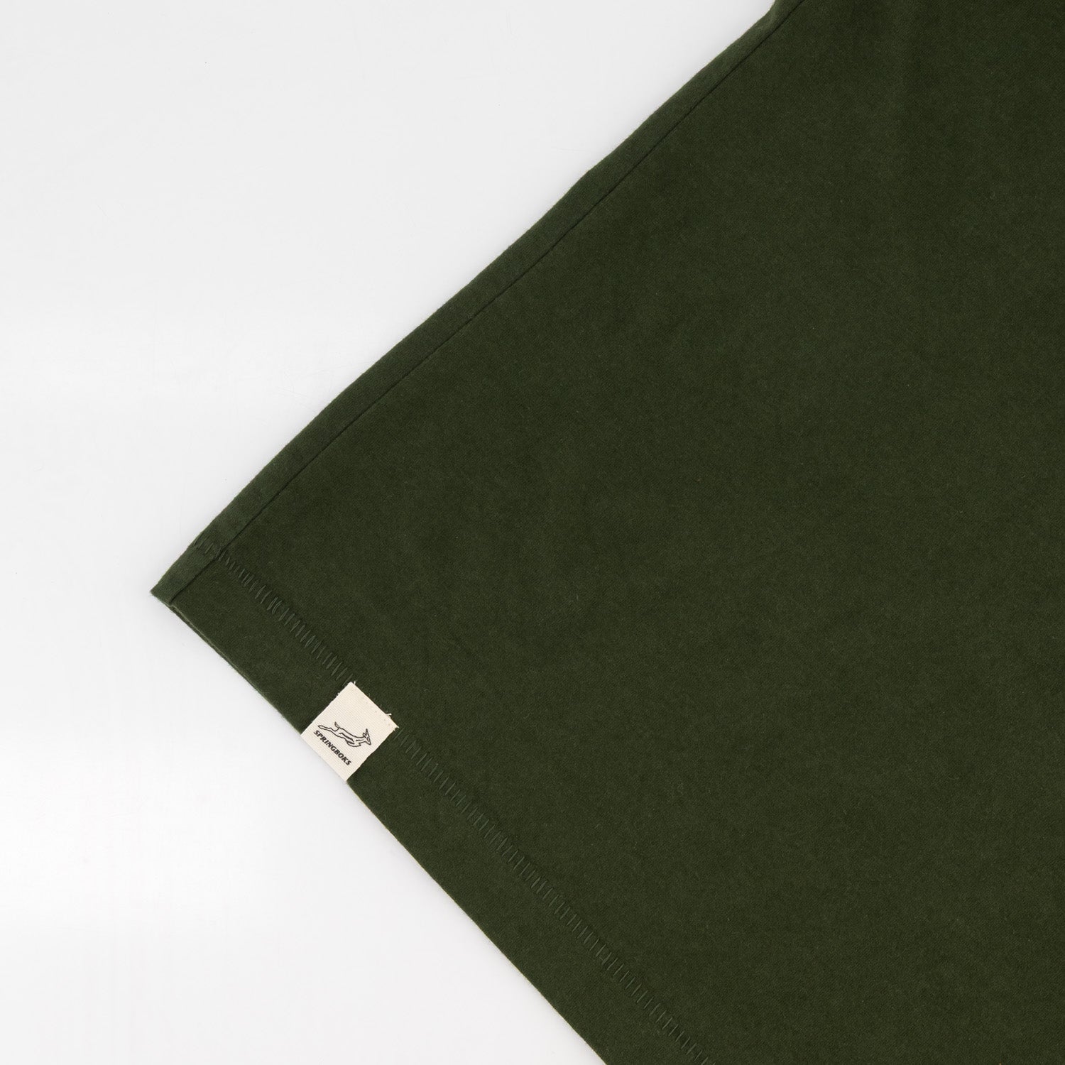 Springboks SML Shield Regular Crew Tee - Military Olive