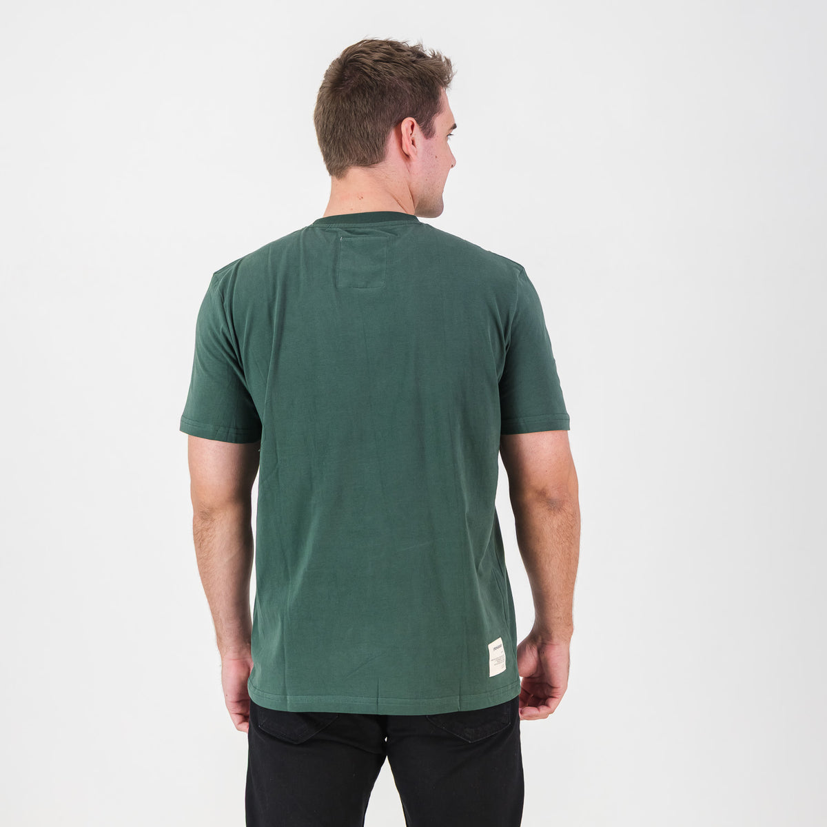 Springboks Embroidered Crew Tee OS Green