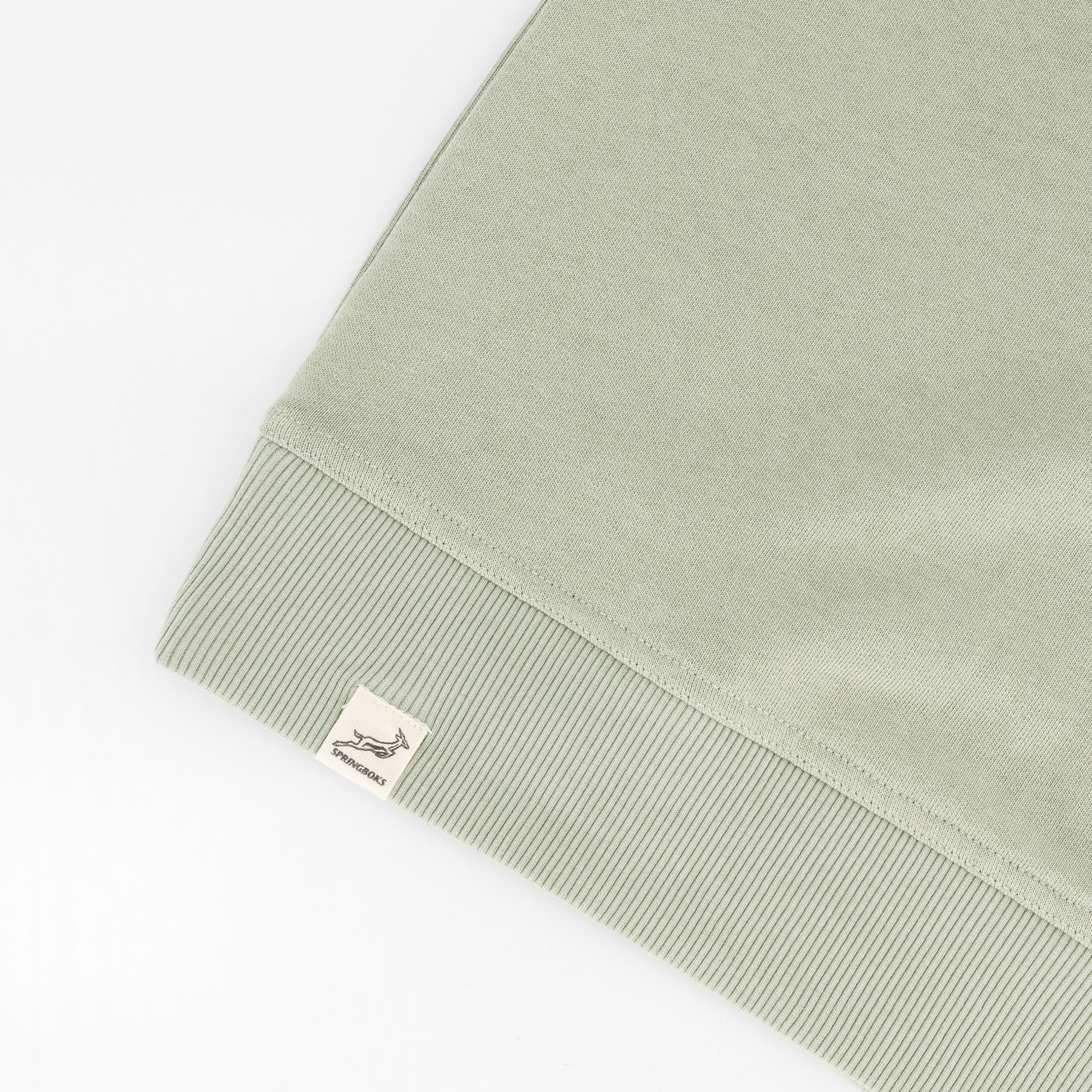 Springboks Word FGFG Crew Sweat-Desert Sage