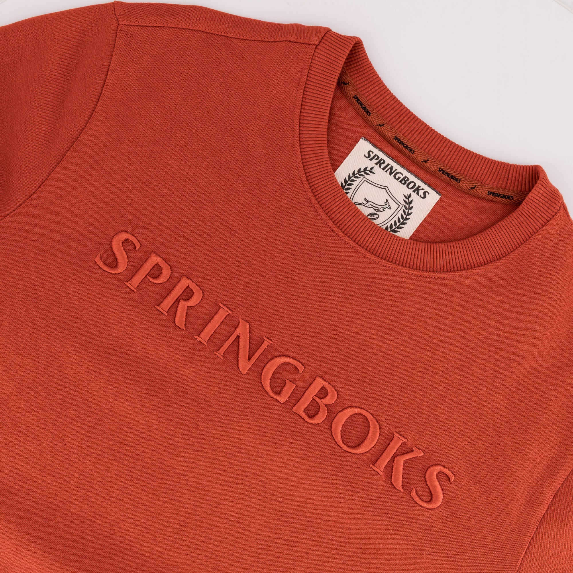 Springboks Word Crew Sweat-Rooibos