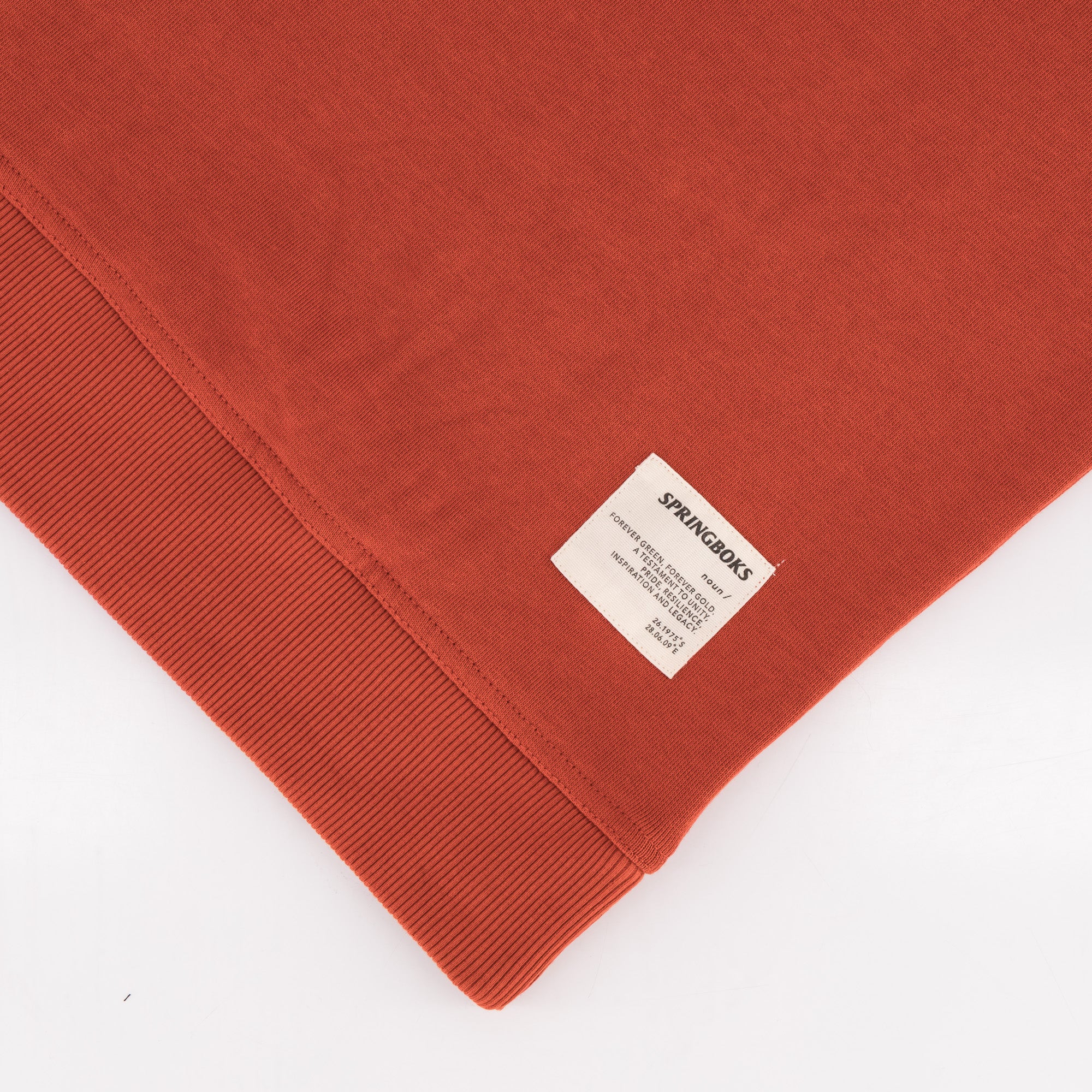 Springboks Word Crew Sweat-Rooibos
