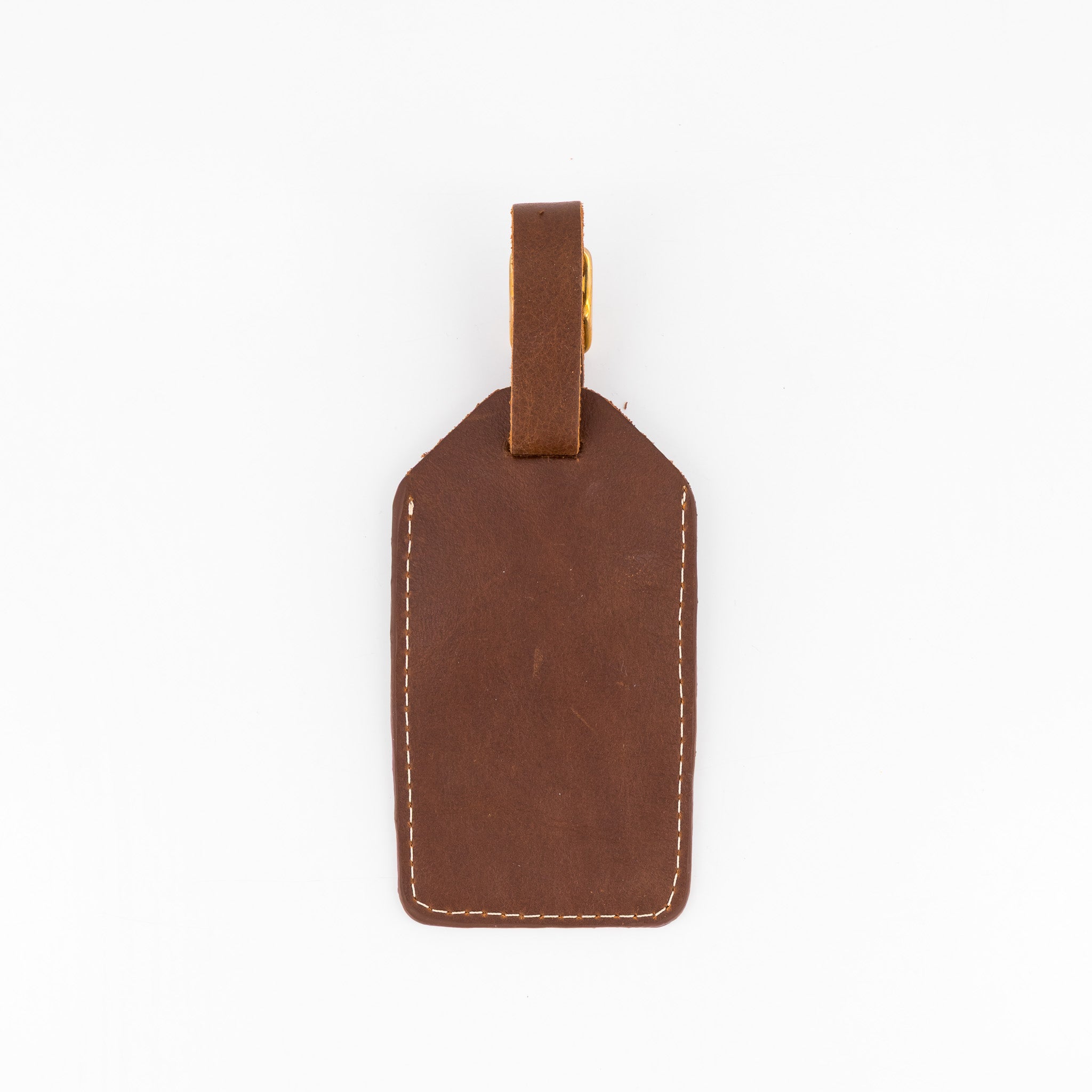 Springboks Accessories Leather Accessories Luggage Tag Emb Brown