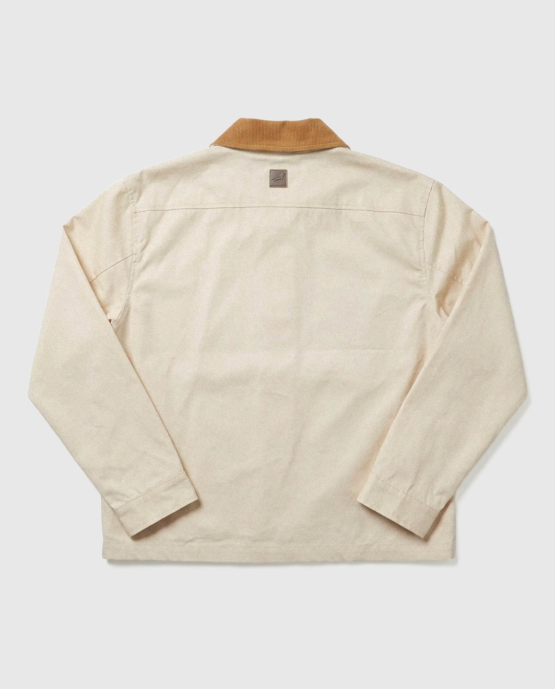 Springboks Field Shacket-Cloud Cream