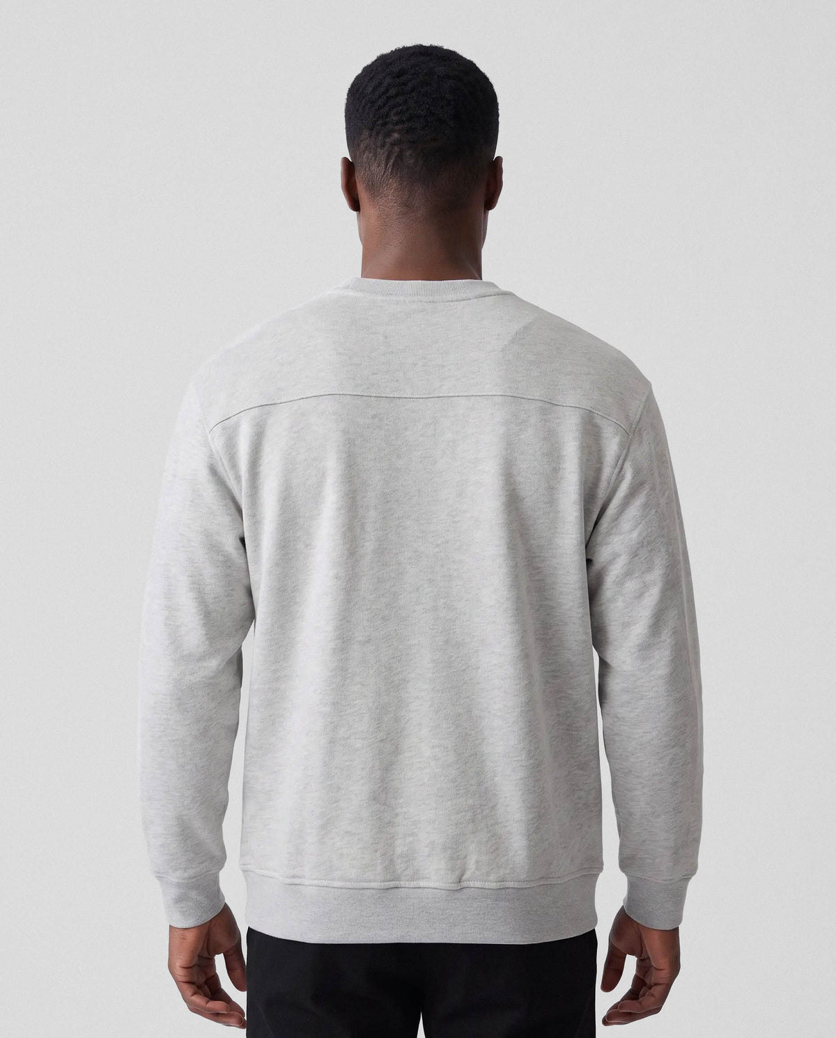 Springboks 95 Piped Crew Sweat Grey Melange