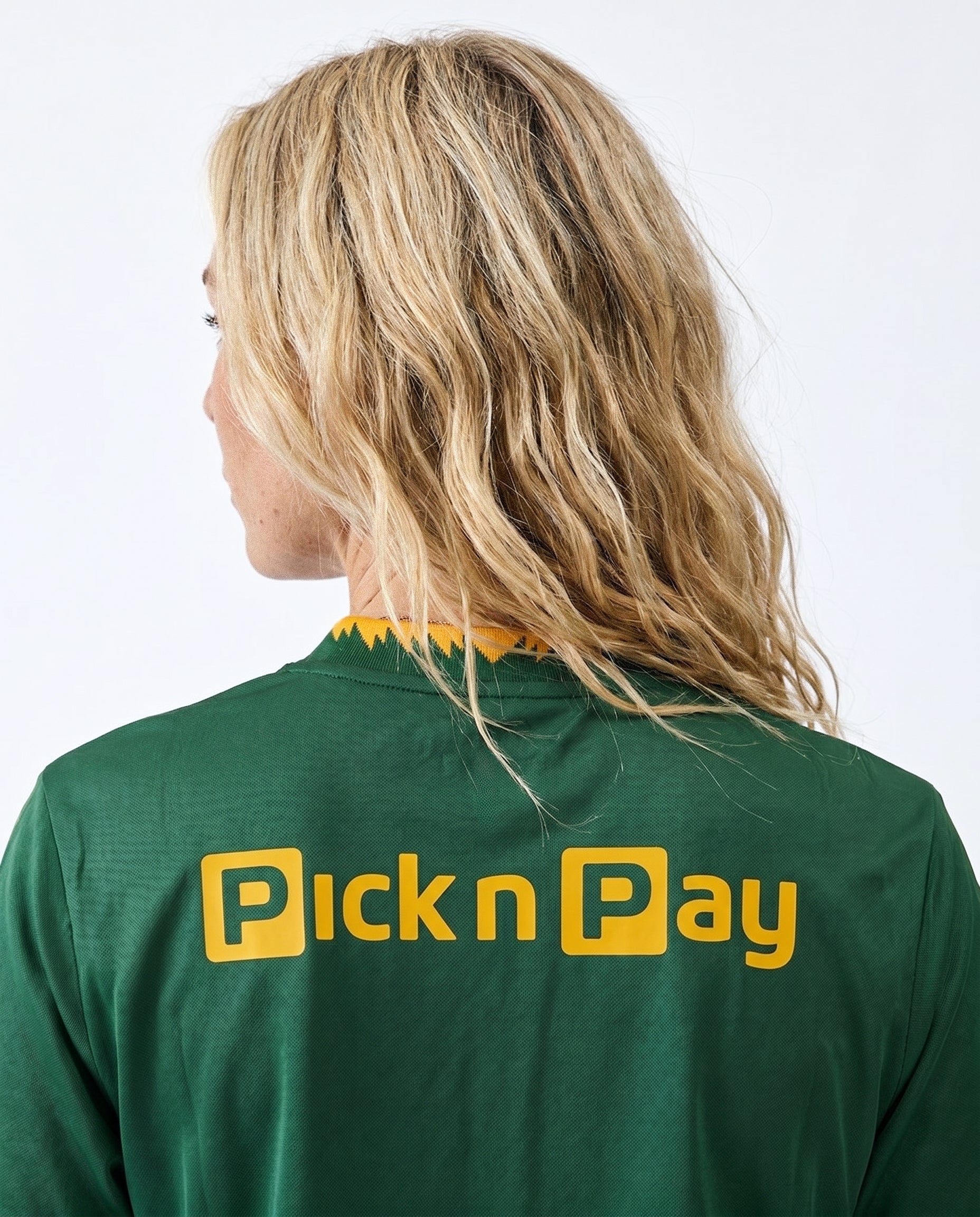 Springboks Nike Womens 25/26 Stadium Home Rugby Replica Top Gorge Green