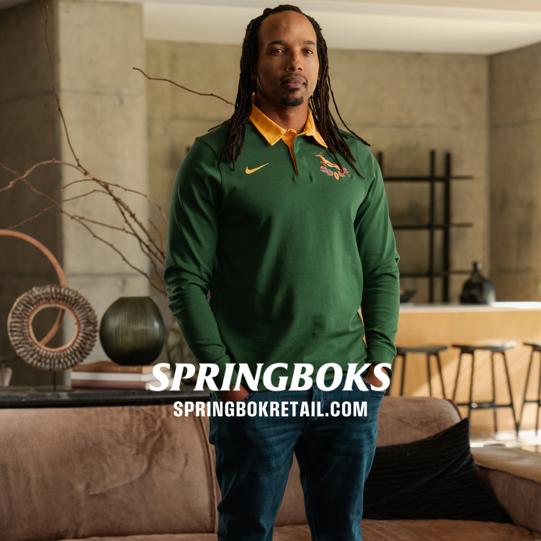 Springboks Men's Nike LS Rugby Home