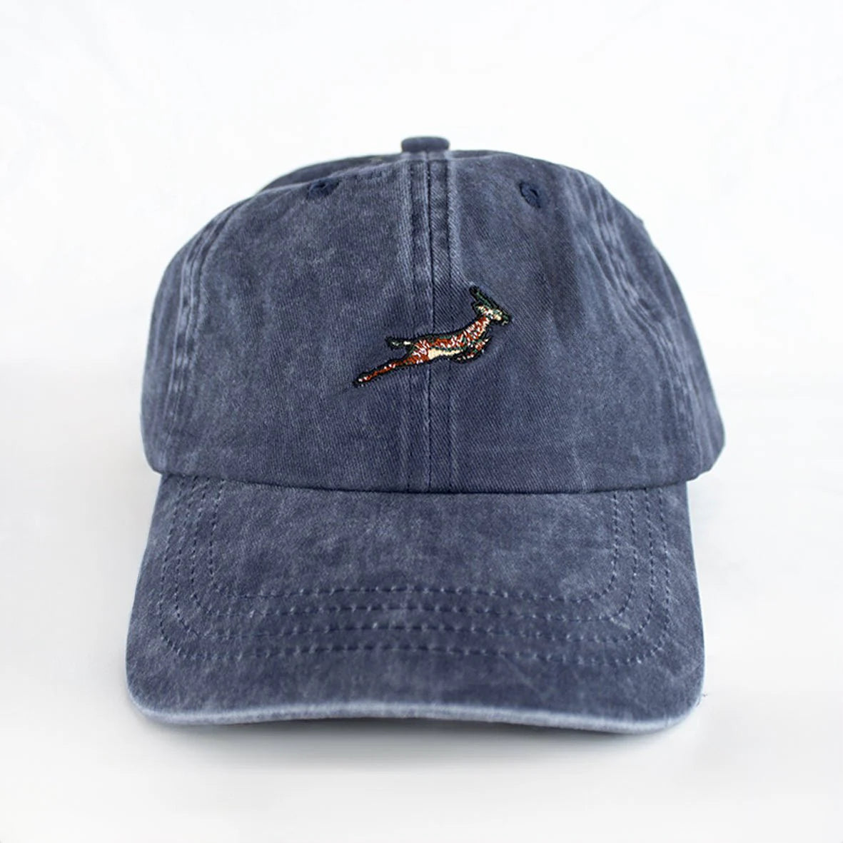Springboks Winter Pop Badge Dad Cap-Navy