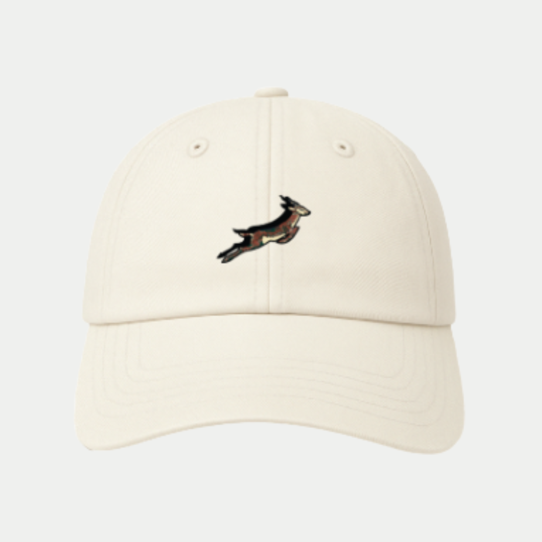Springboks Shadow Pop Dad Cap-Ivory