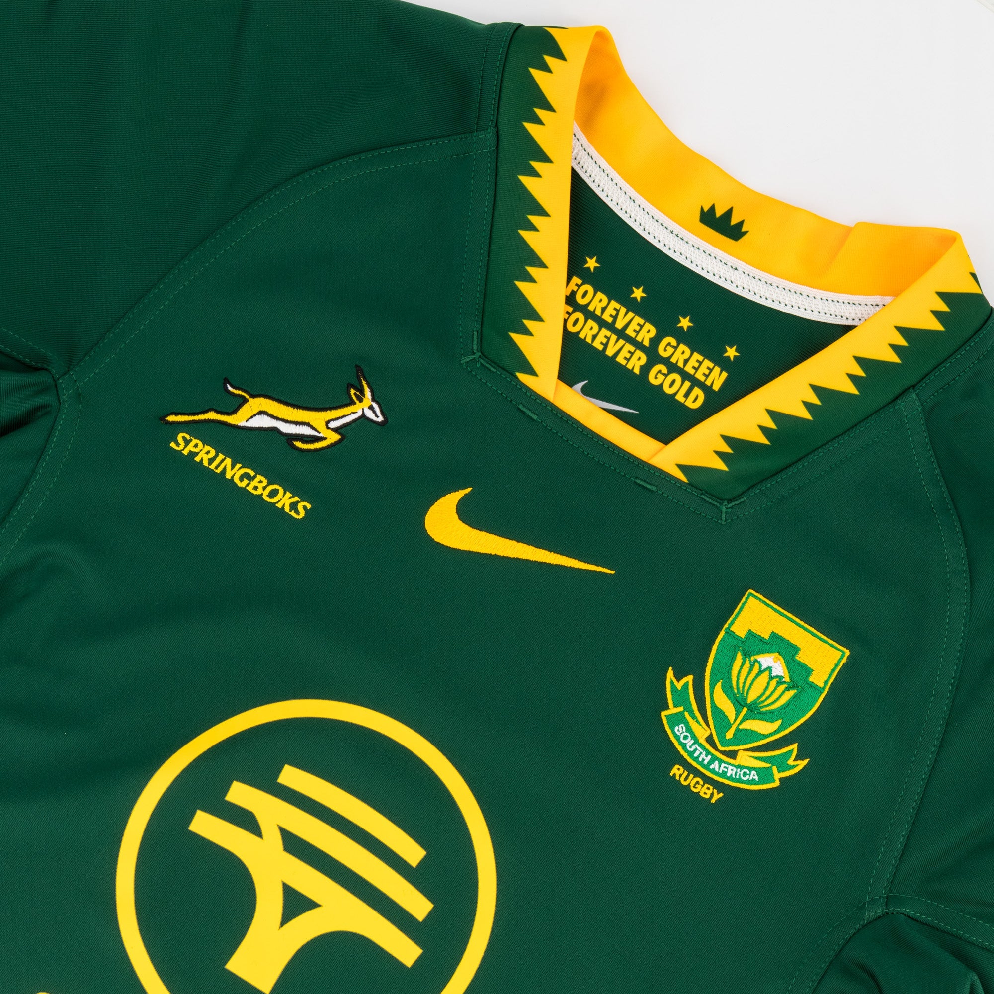 Springboks Nike Stadium Home Jersey – Springbok Green