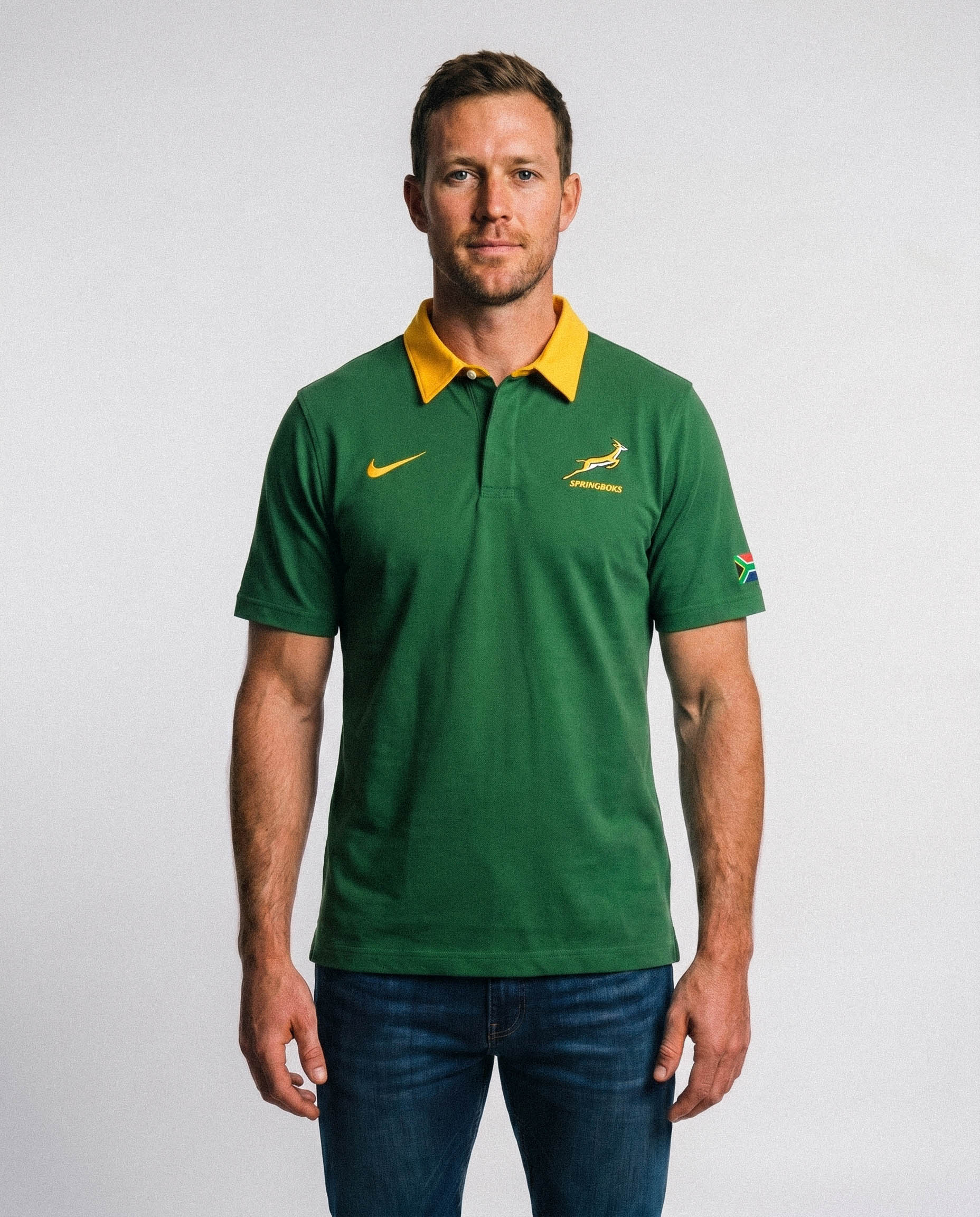 Springboks Nike Men's 26/27 Heritage SS Home Jersey
