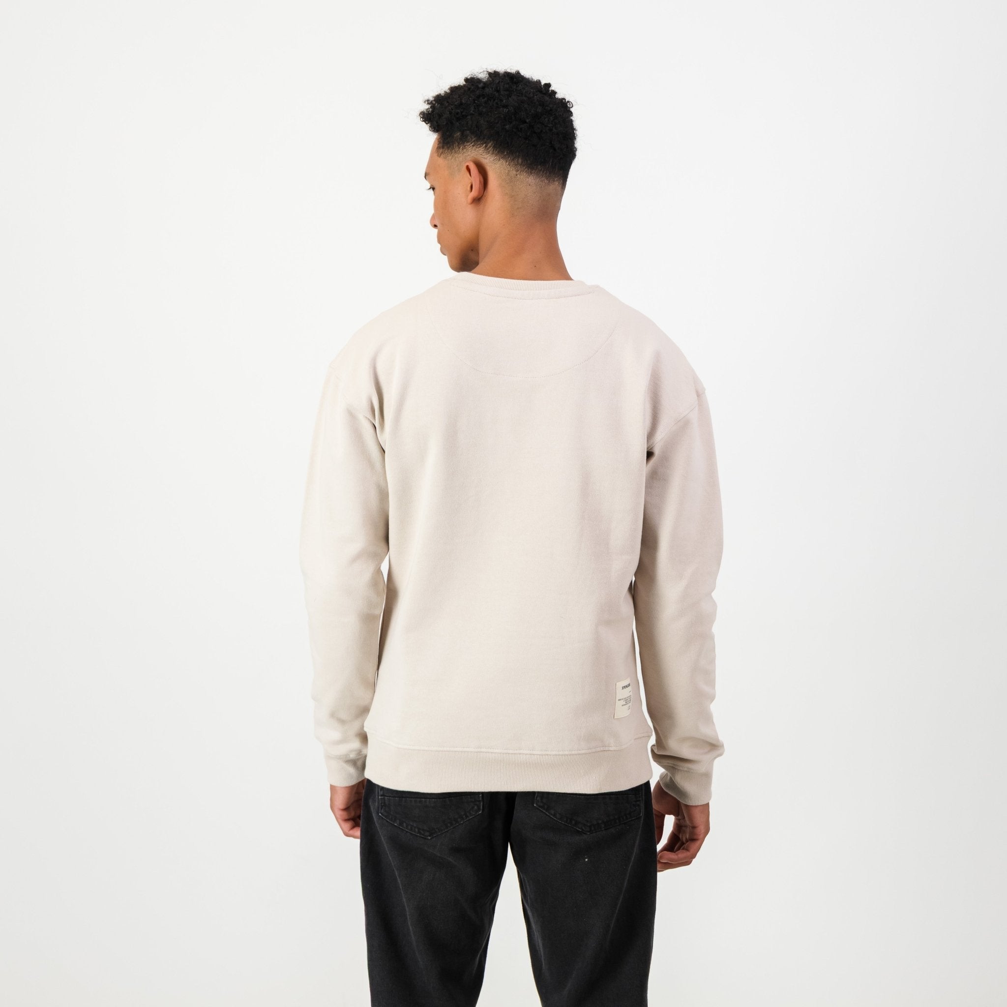 Springboks Colour Pop Sweat - Ivory - Old School