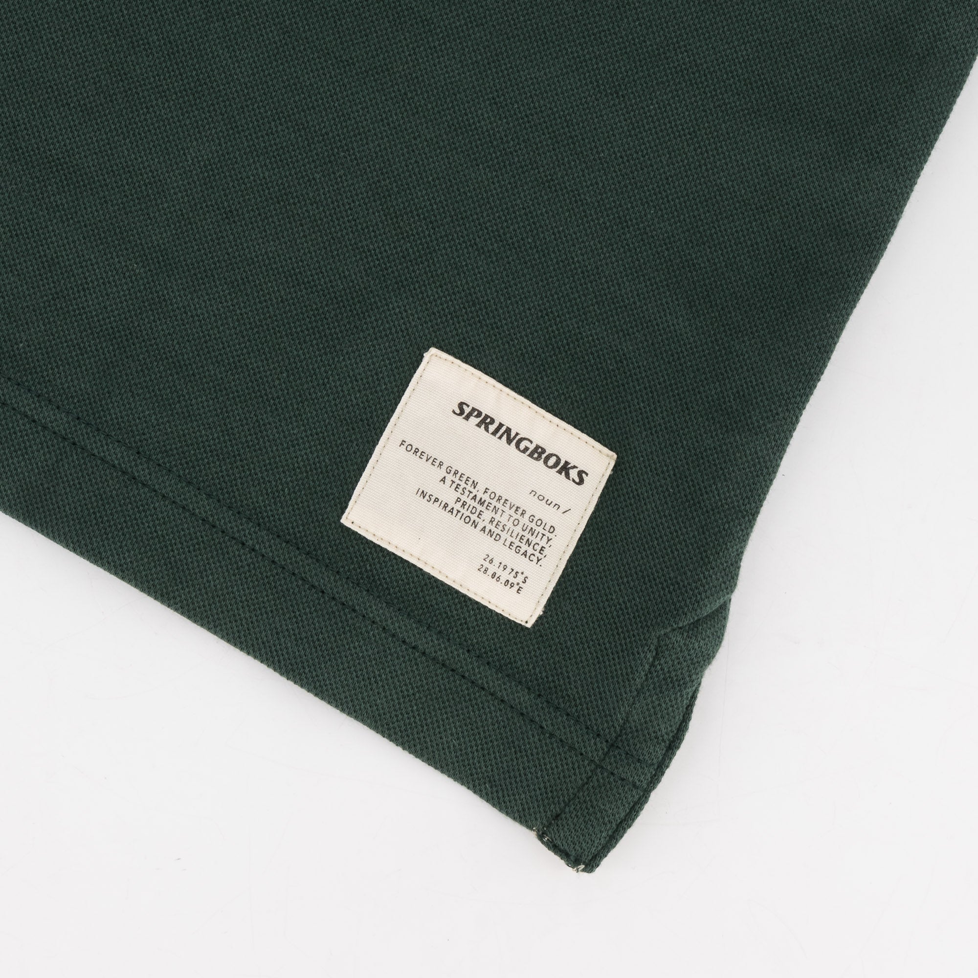 Springboks Shield SS Polo-OS Green