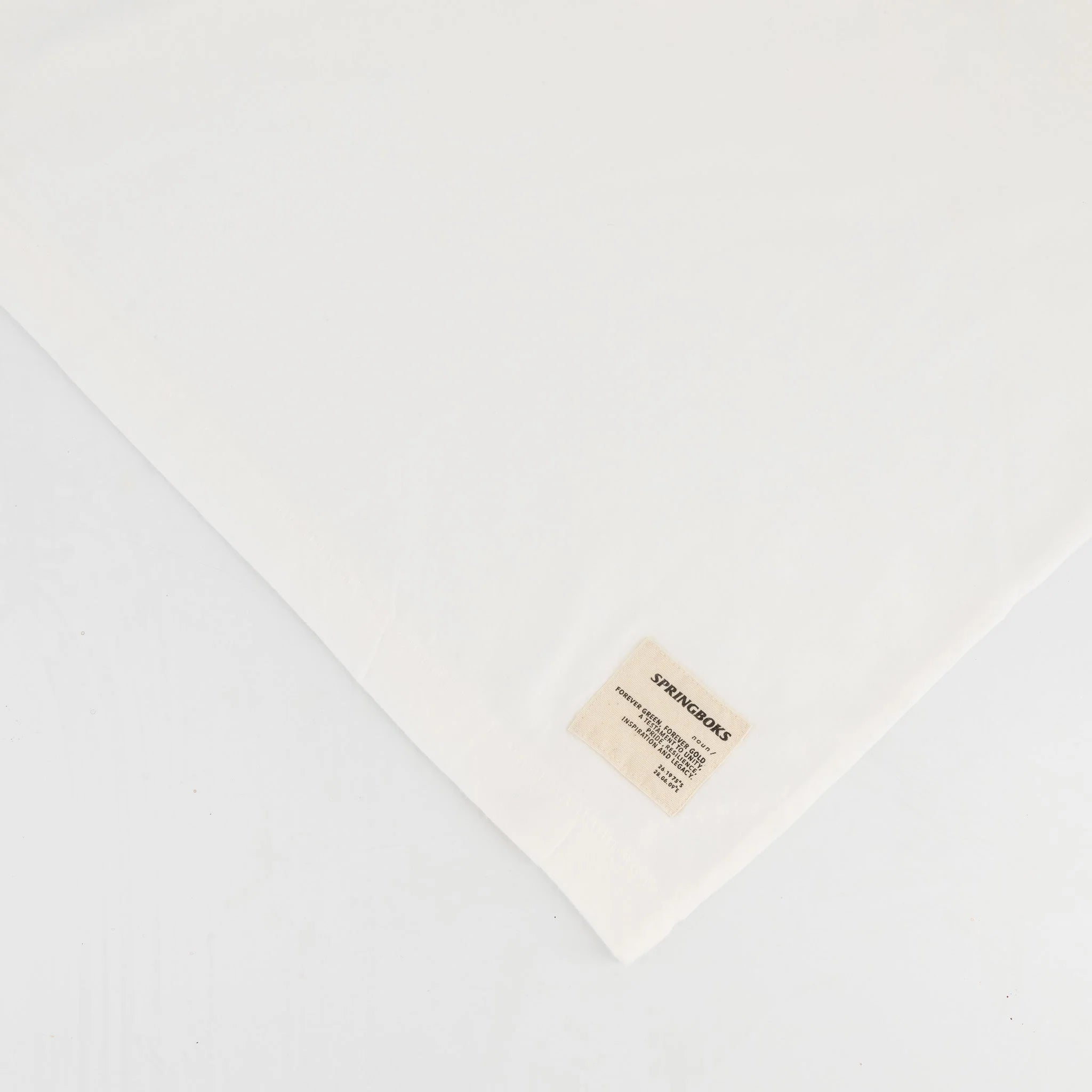Springboks LC badge Regular Crew Tee - White