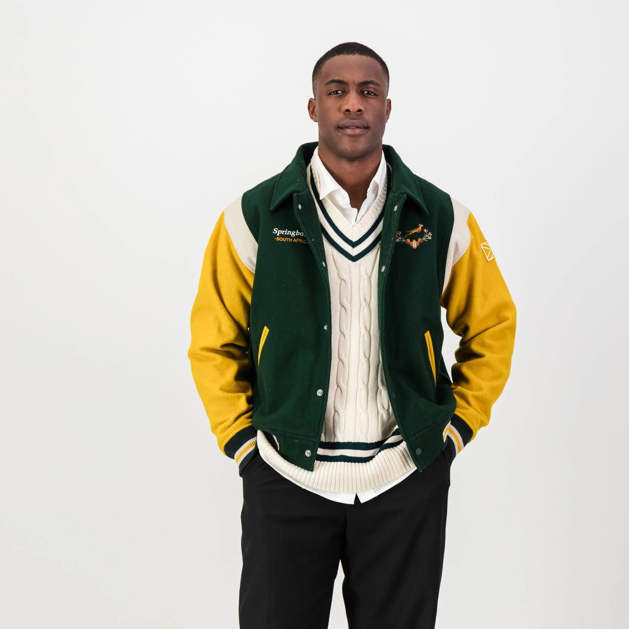 Springboks Wool Bomber Jacket