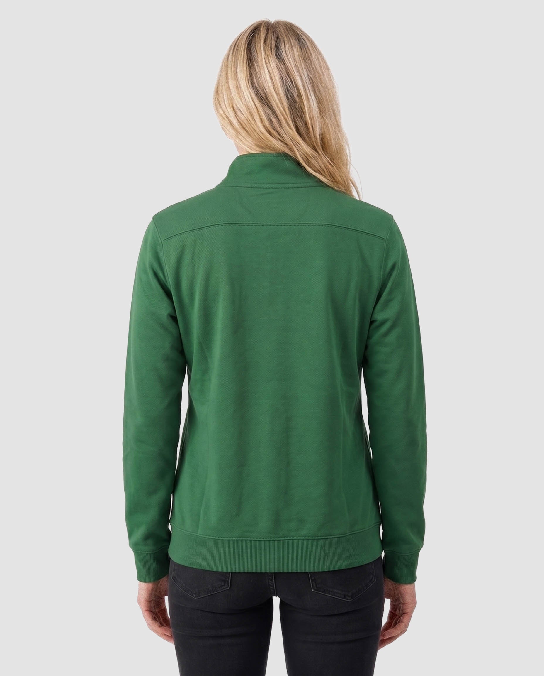Springboks Nike Mens Half Zip Sweater Gorge Green