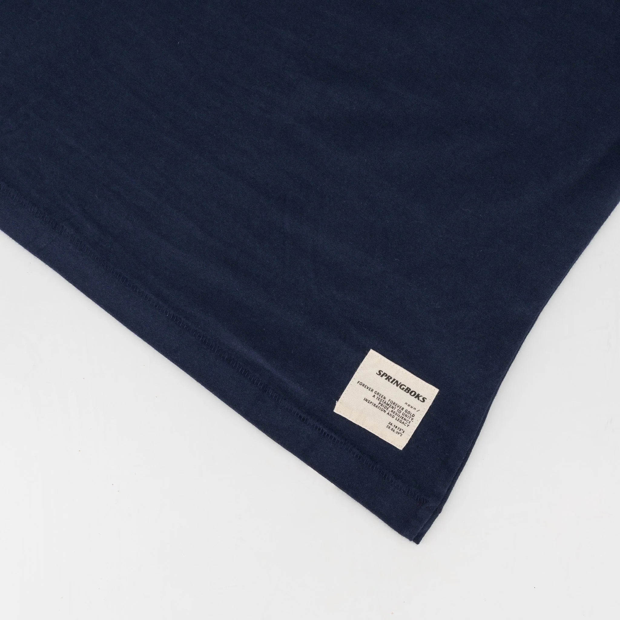 Springboks LC Badge Ladies Crew Tee - Navy