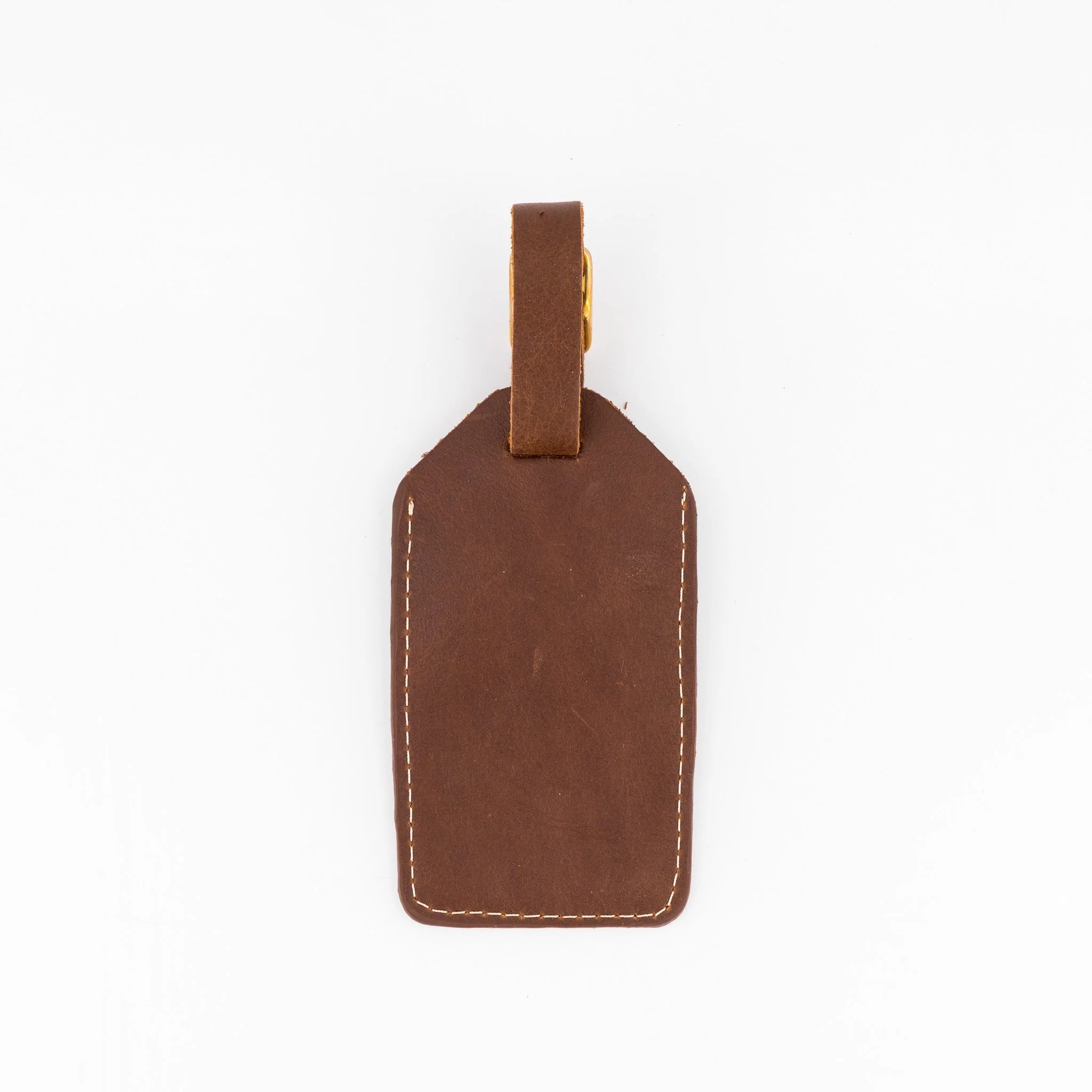 Springboks Accessories Leather Accessories Luggage Tag Emb Brown