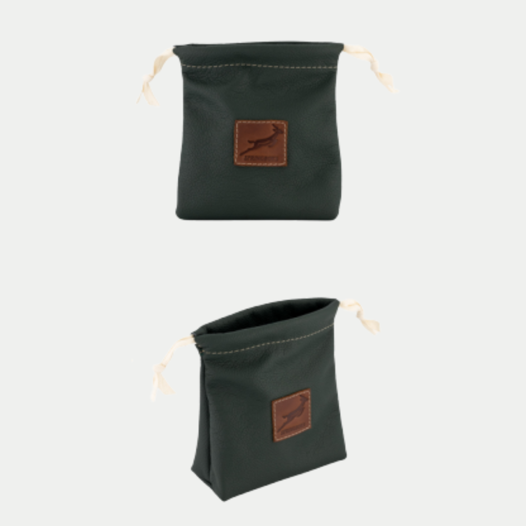 Springboks Tee Drawstring Pouch-Os Green