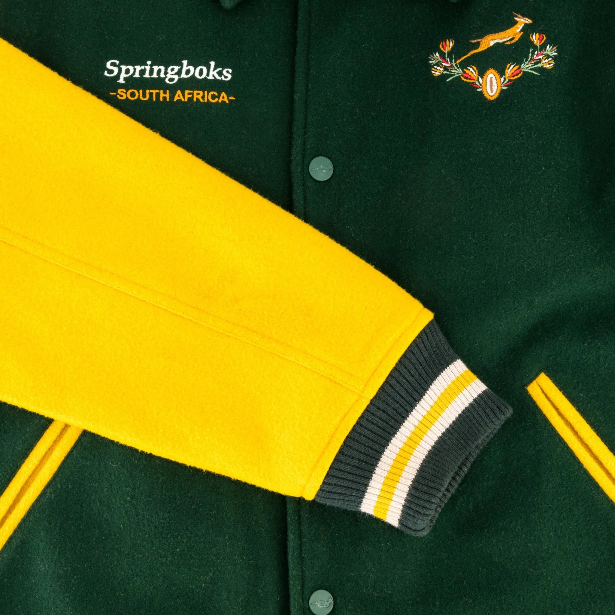 Springboks Wool Bomber Jacket