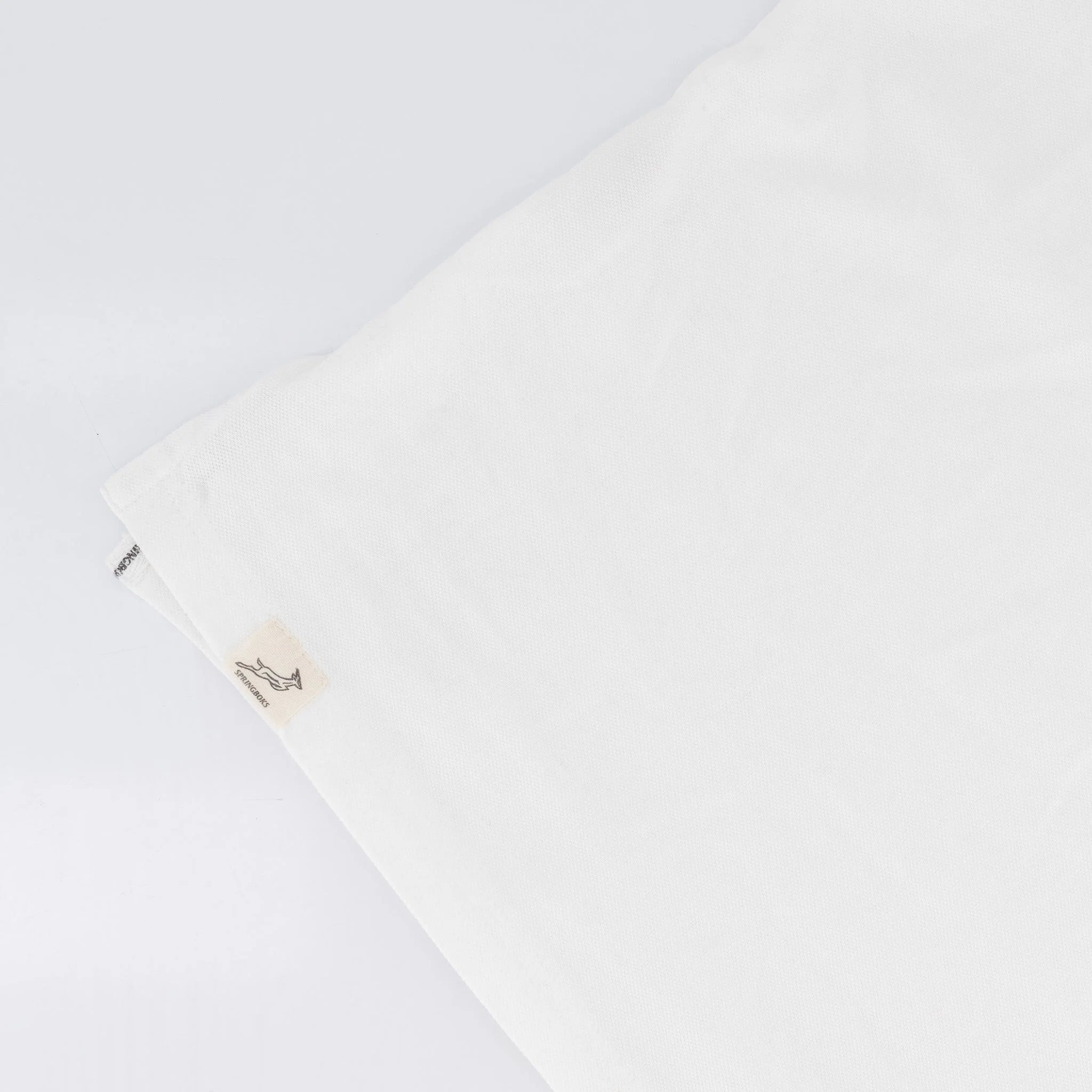Springboks Vintage SB EMB 2 B SS Polo - White