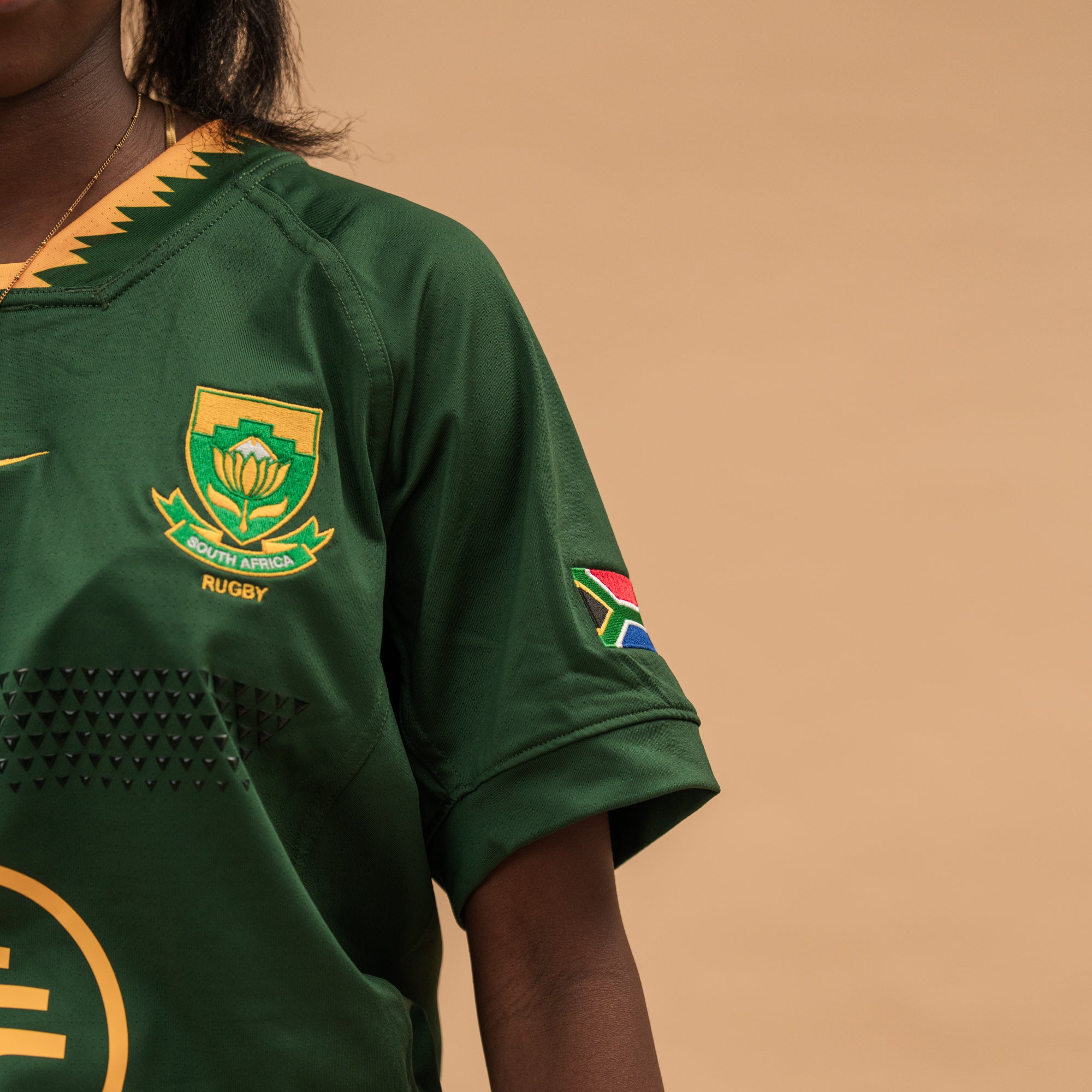 Springboks Men's Nike Match Replica SS Jersey Home