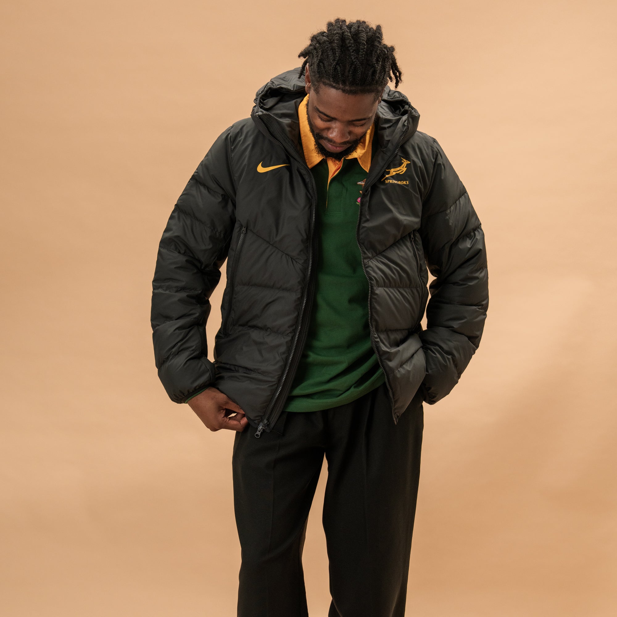 Springboks Men's Nike Training 1/4 Zip Top