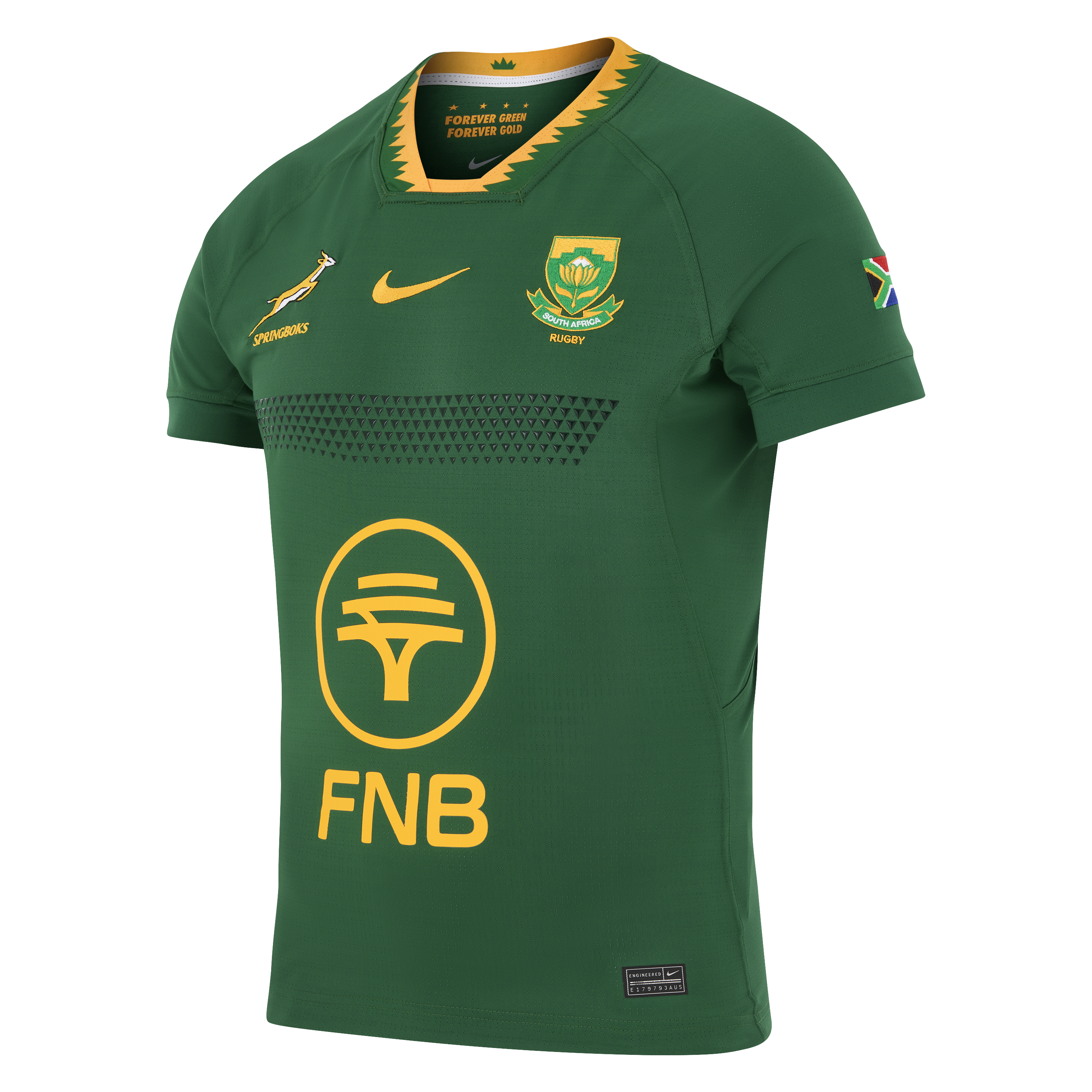 Springboks Nike 25/26 Match Replica Home Jersey Gorge Green