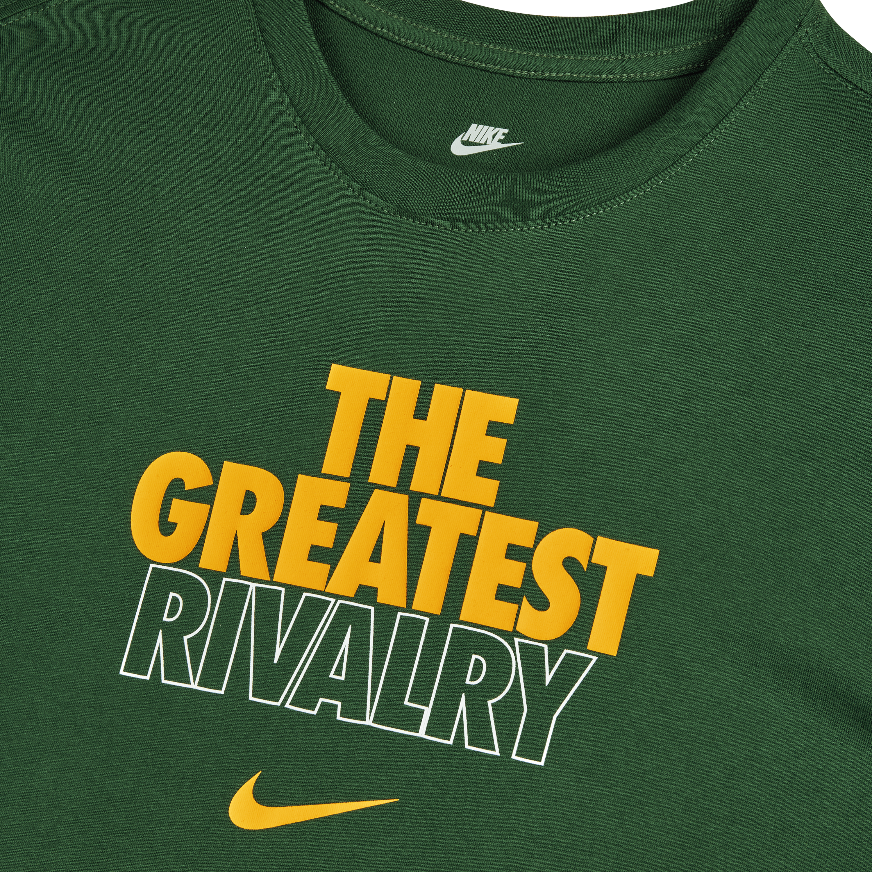 Springboks Nike Mens Rugby's Greatest Rivalry Tour Tee Gorge Green