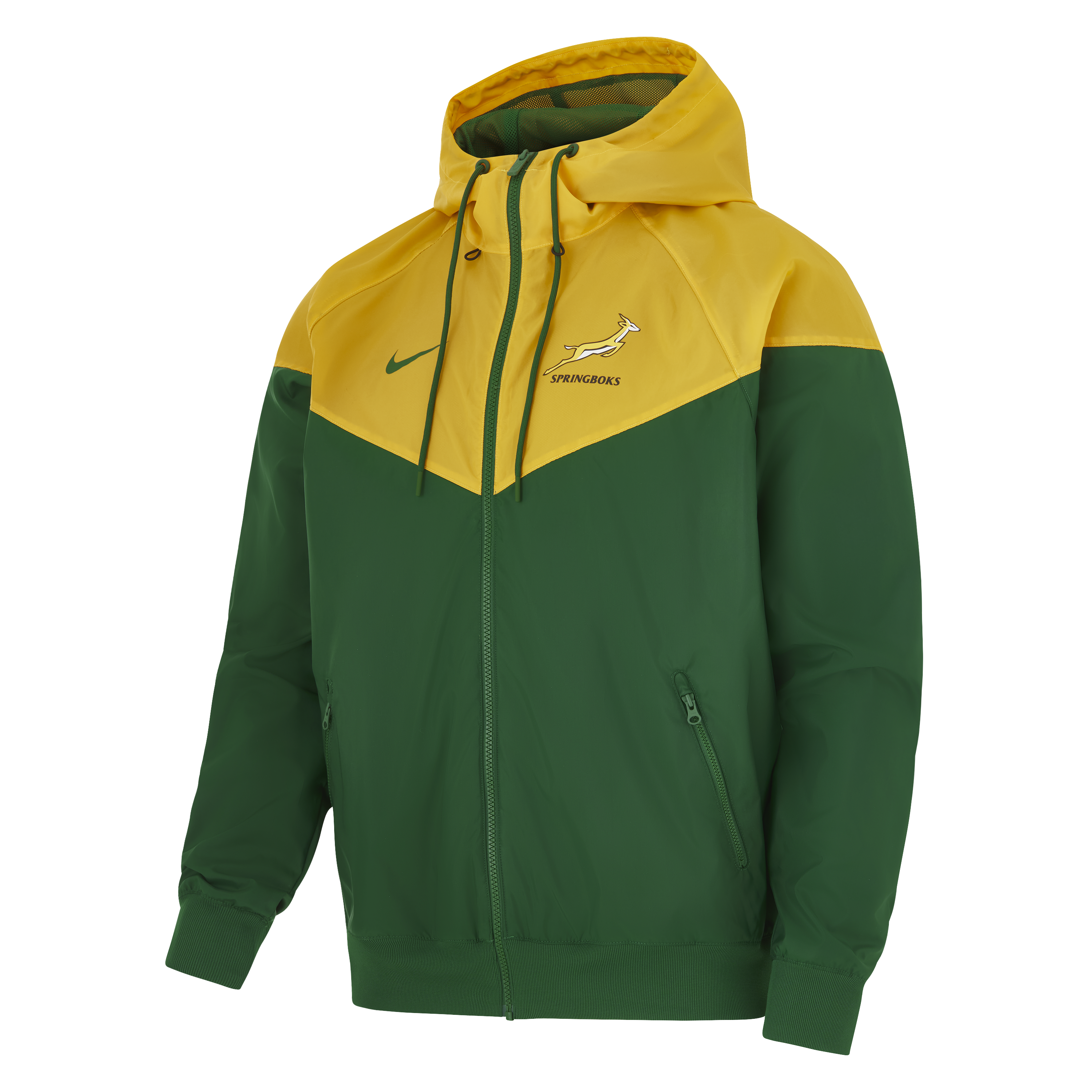 Springboks Nike Mens Windrunner Jacket Gorge Green