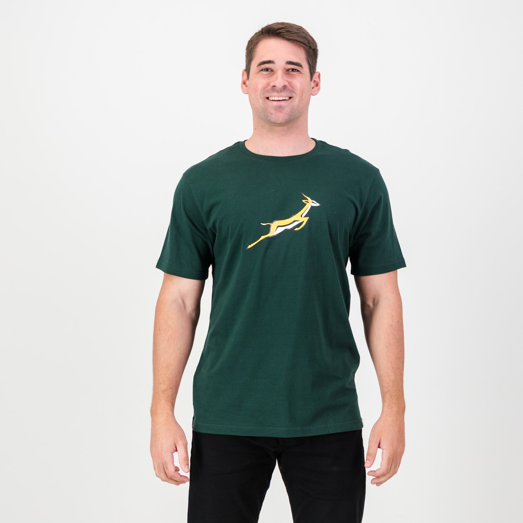 Springboks WL Bok Regular Tee V1-OS Green