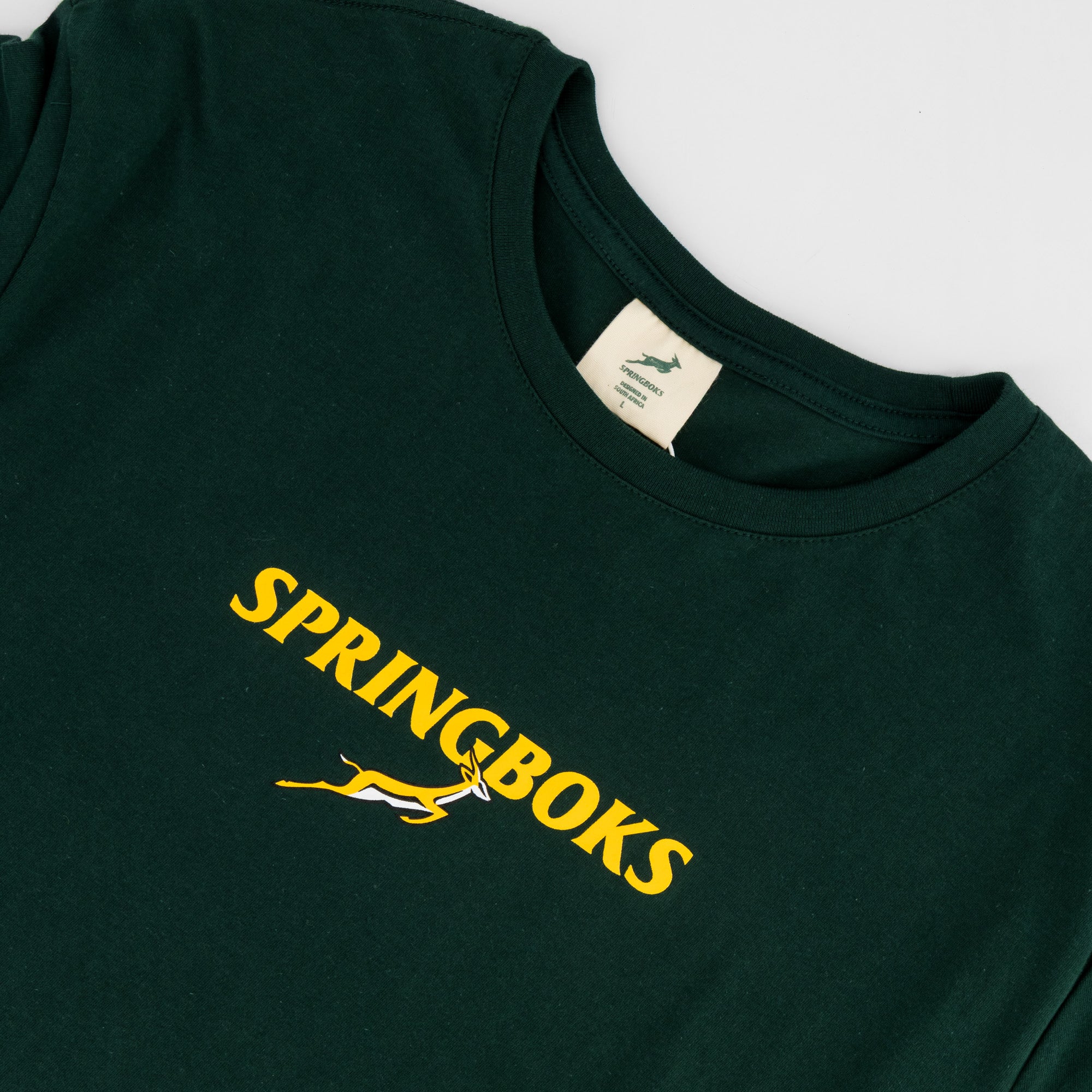 Springboks Bokkie Regular Tee V1-OS Green