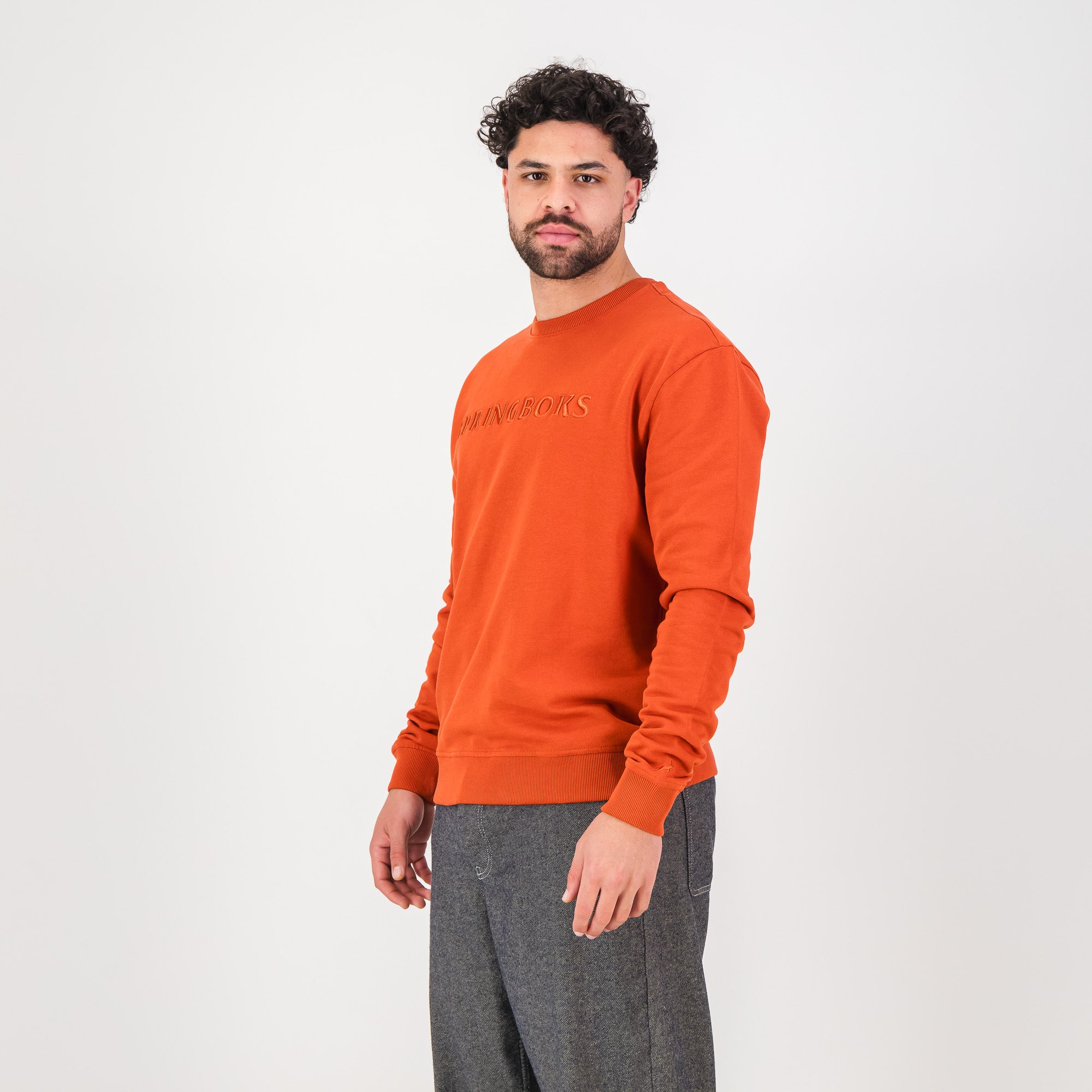 Springboks Word Crew Sweat-Rooibos